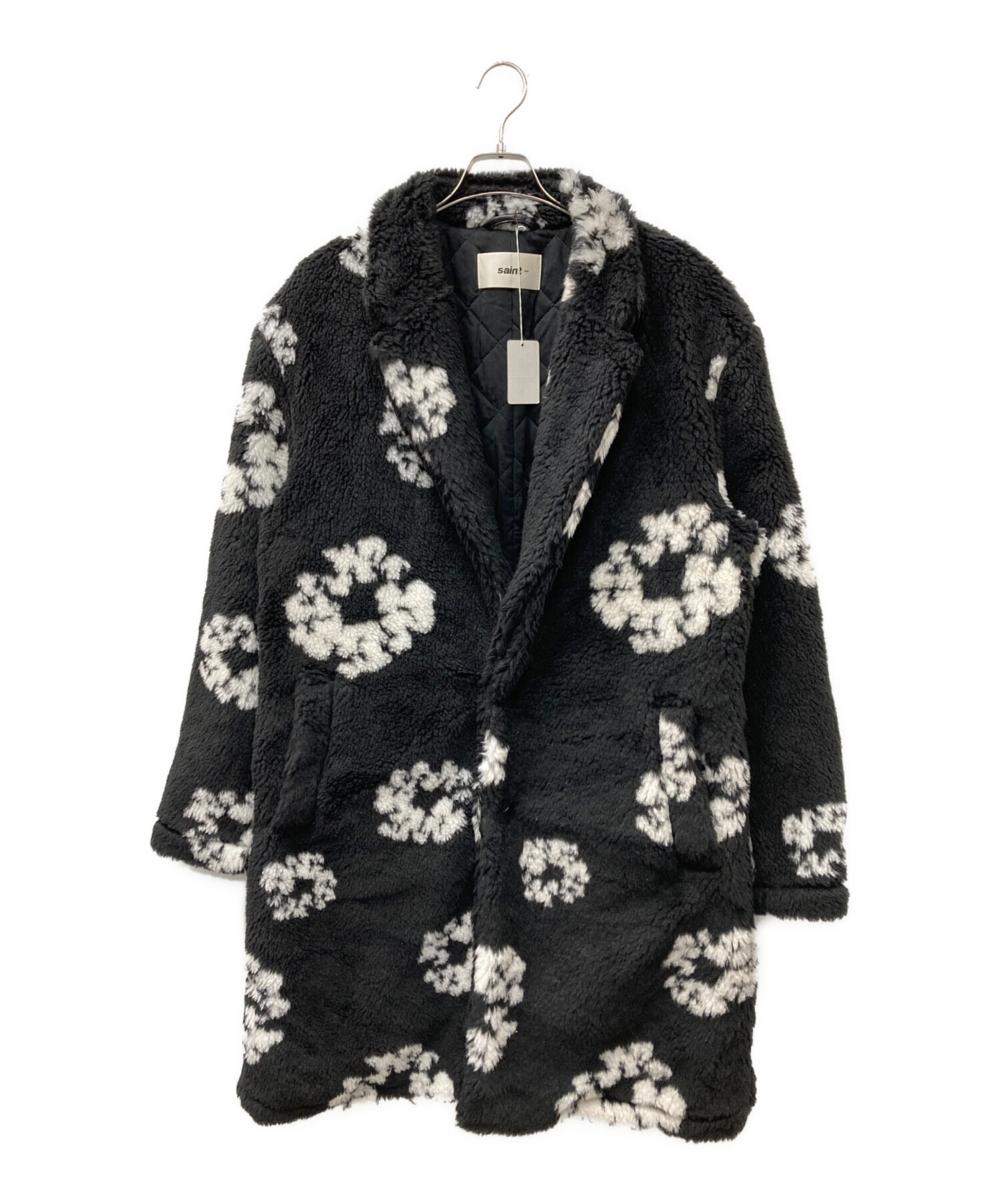 SAINT MICHAEL denimtears ファーコート SAINT Mxxxxxx DENIM TEARS x