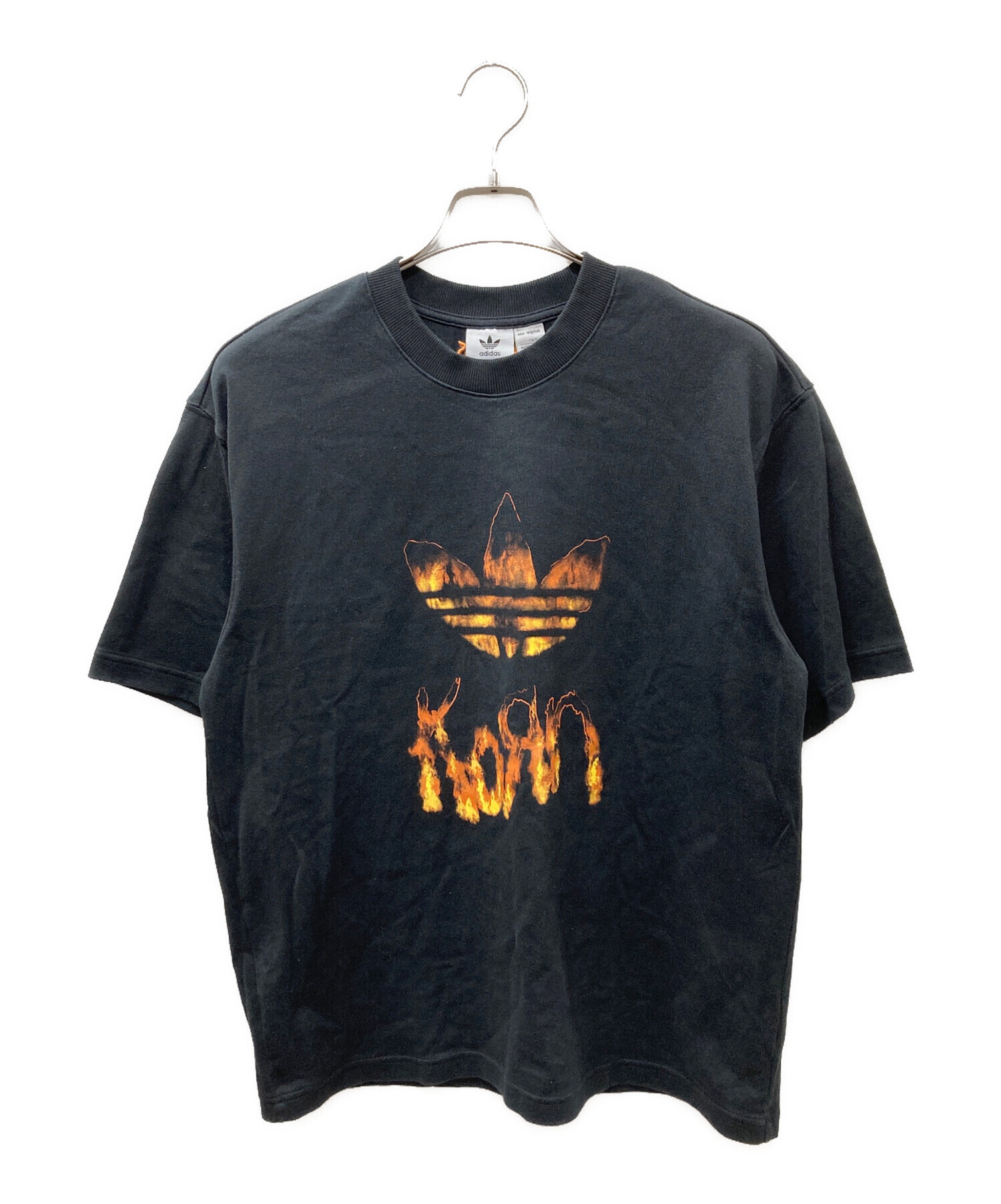 中古・古着通販】adidas (アディダス) KORN (コーン) プリントTシャツ