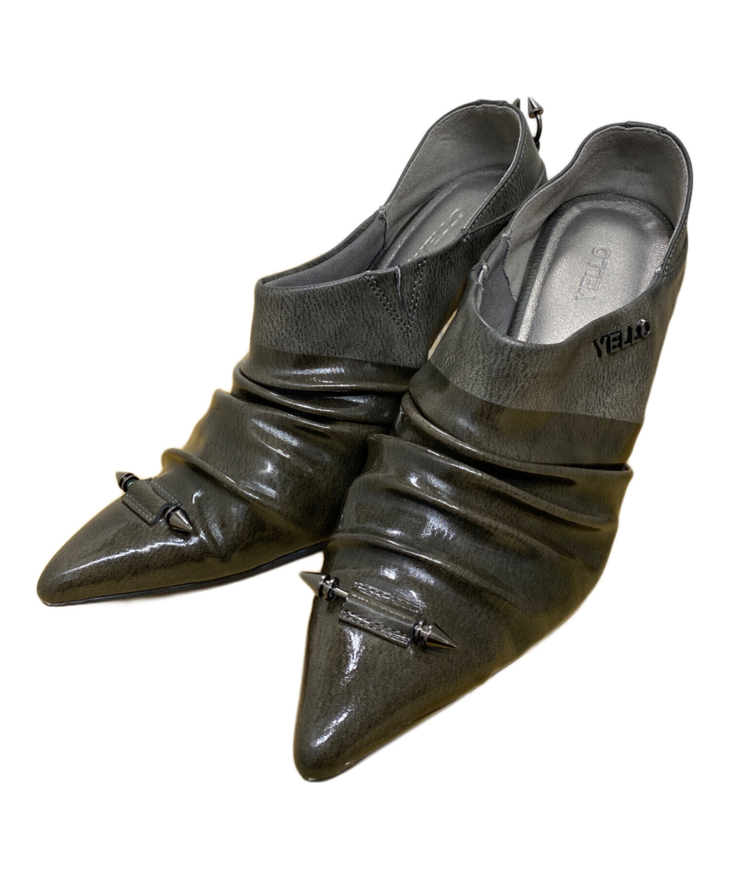 中古・古着通販】YELLO (イエロー) SHEMHAZA HEELS ピンヒールパンプス