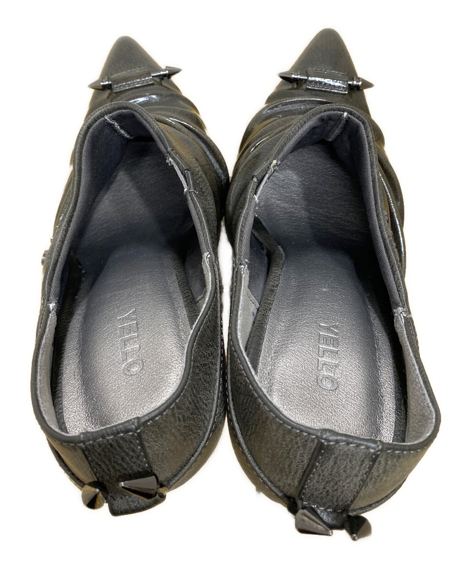 中古・古着通販】YELLO (イエロー) SHEMHAZA HEELS ピンヒールパンプス
