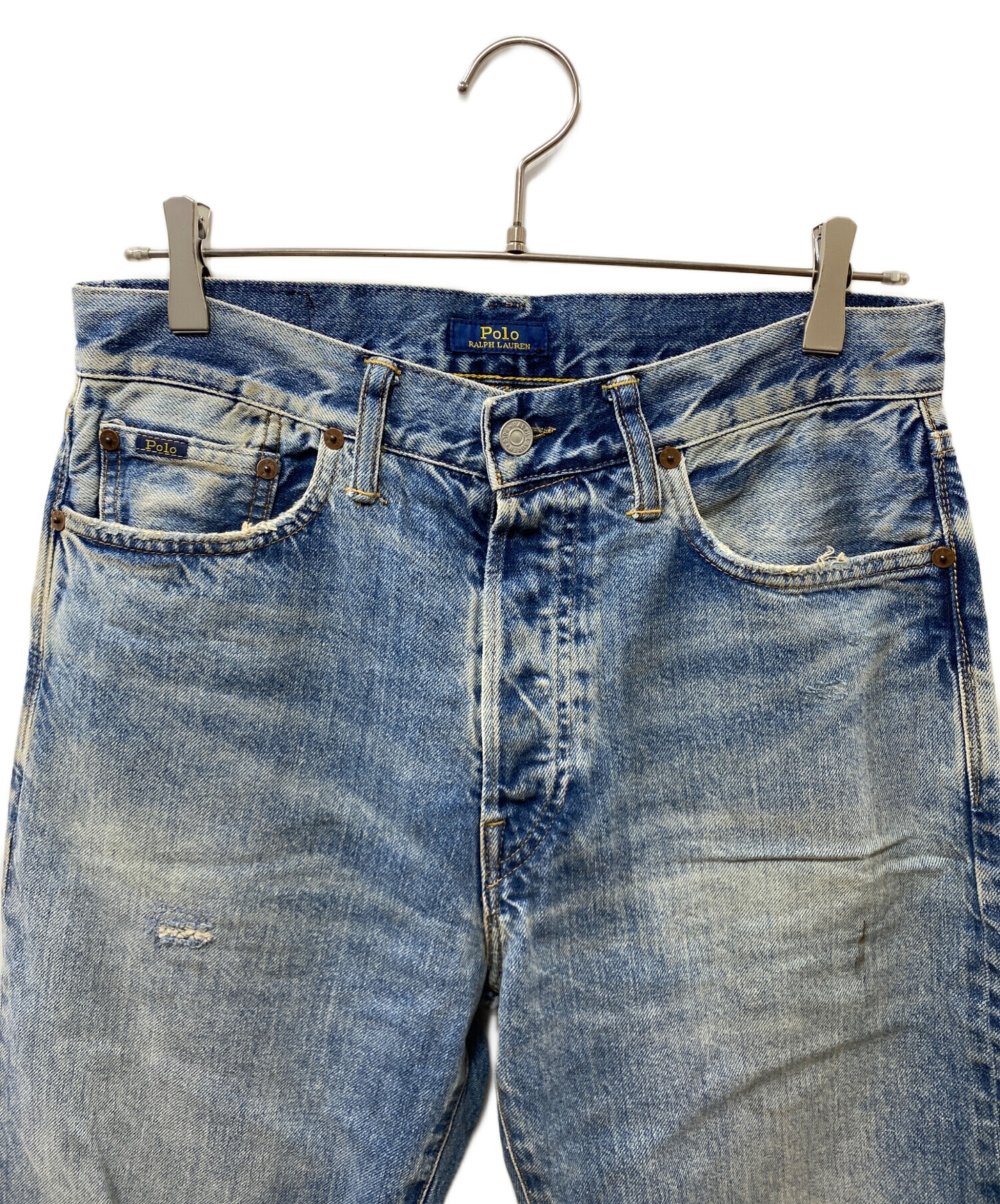 入手困難!ラルフローレン　ヴィンテージ　ジーンズ30インチ 激レア！美品！old 楽天市場】80s USA製 ポロカントリー ラルフローレン デニム パンツ