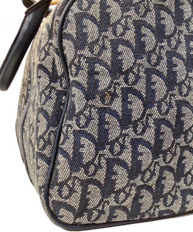 クリスチャンディオール トロッター柄 ボストンバッグ ラグジュアリーブランド【Christian Dior/クリスチャン