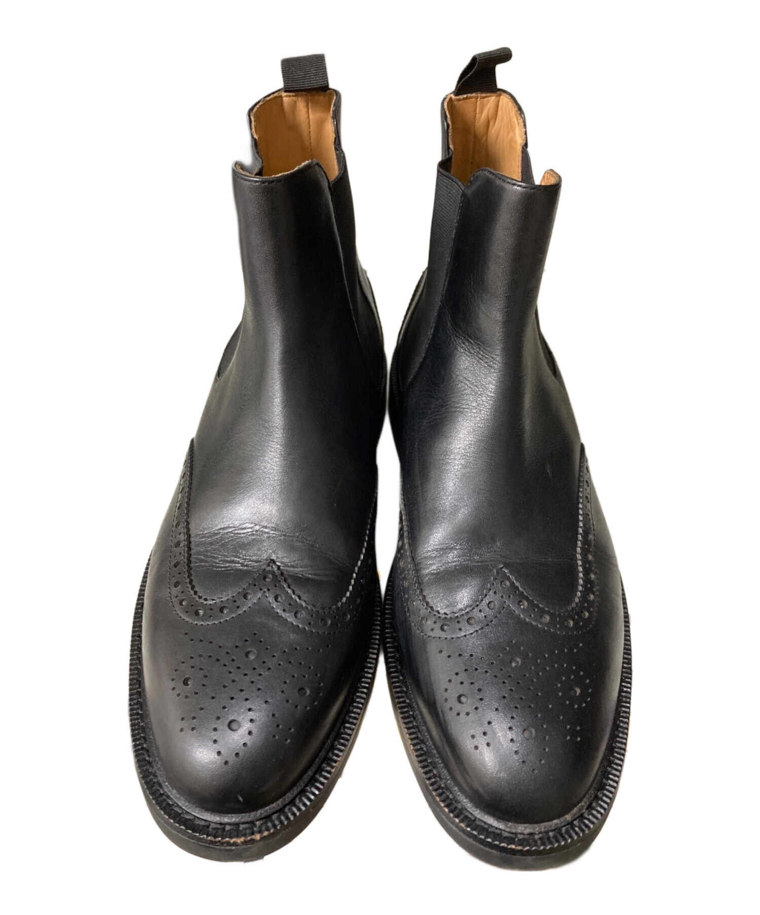 未使用■ポロラルフローレン【27.0】プレーントゥ ダービーシューズ ブラック 中古・古着通販】POLO RALPH LAUREN (ポロ・ラルフローレン