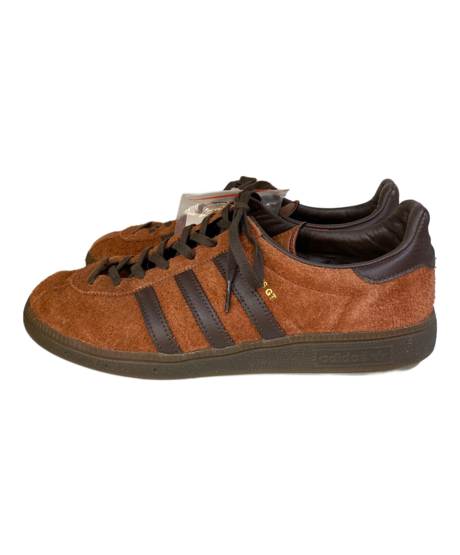 adidas ファーコート ブラウン・ブラック 中古・古着通販】adidas (アディダス) ローカットスニーカー