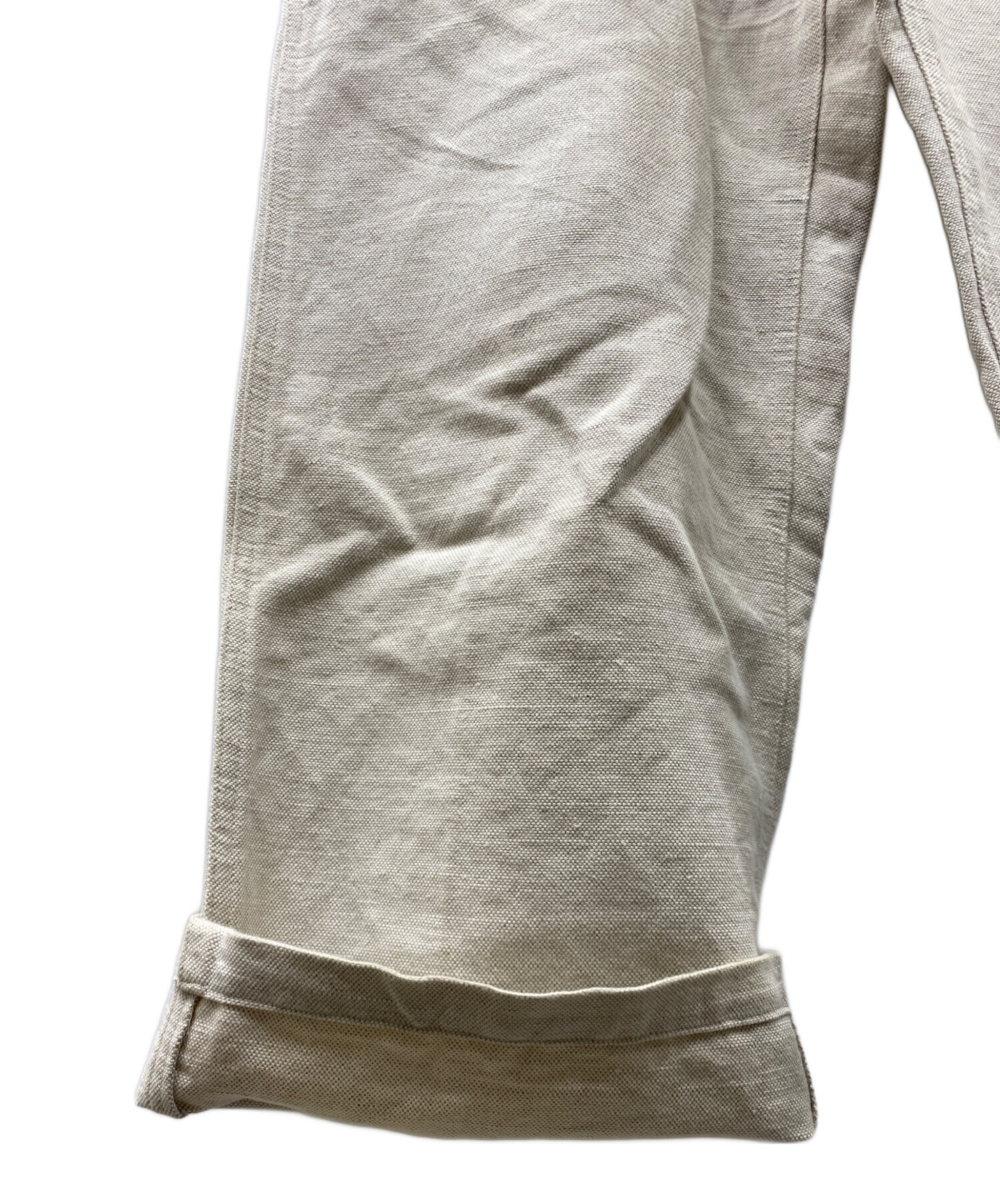 中古・古着通販】HEUGN (ユーゲン) TROUSER 036 リネン混パンツ 