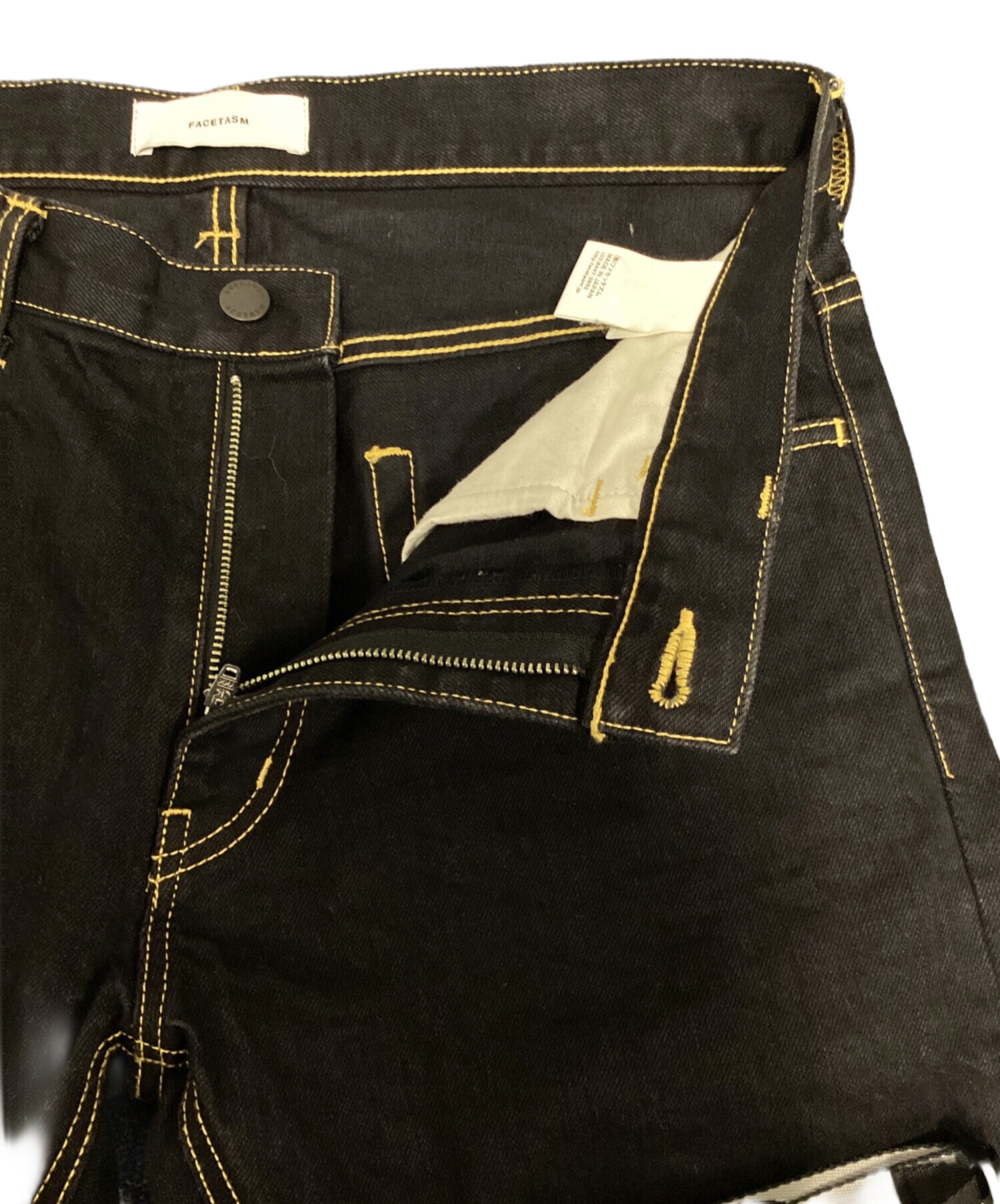 中古・古着通販】FACETASM (ファセッタズム) RIB DENIM（リブデニム 