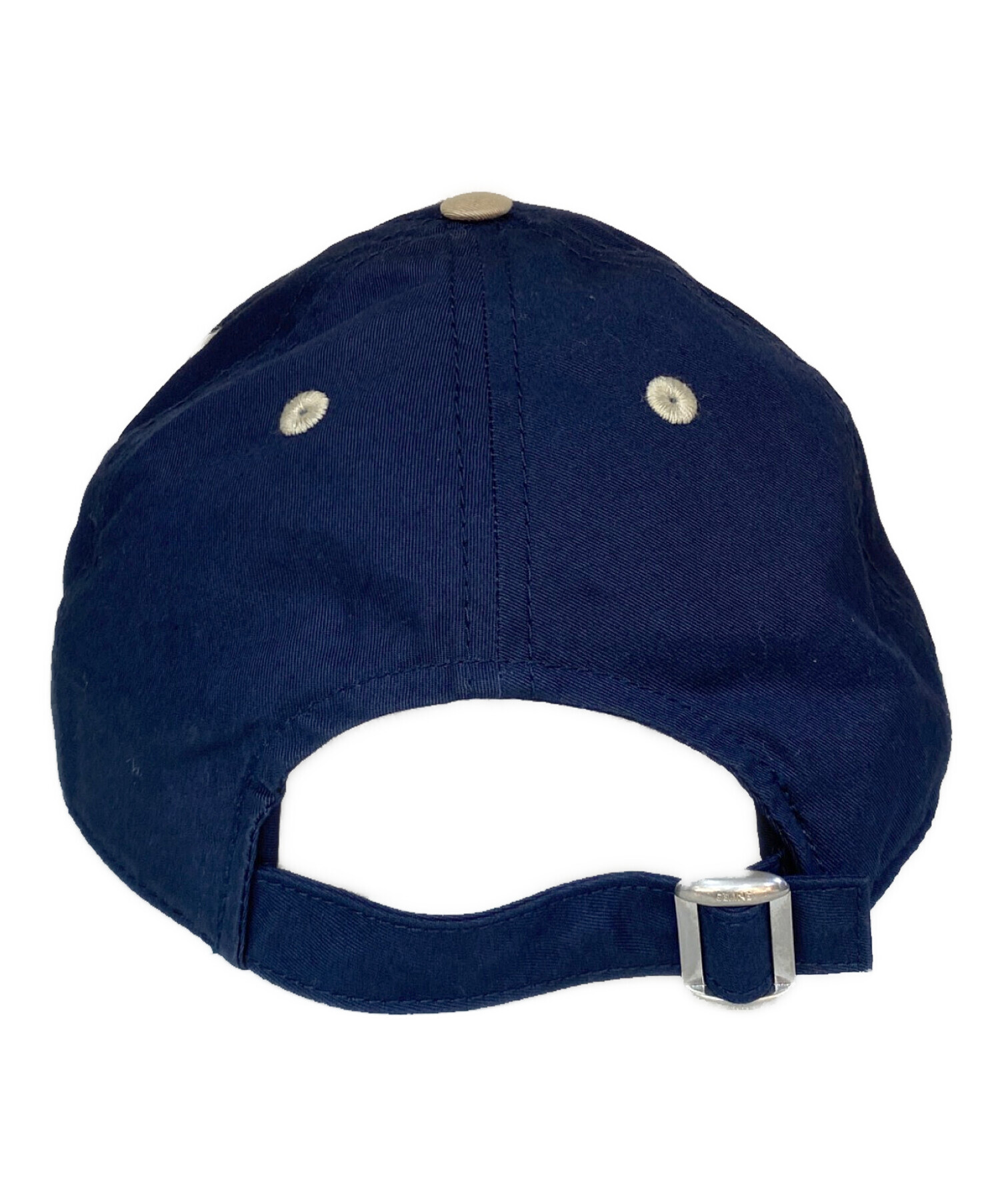 中古・古着通販】CELINE (セリーヌ) ベースボールキャップ ネイビー