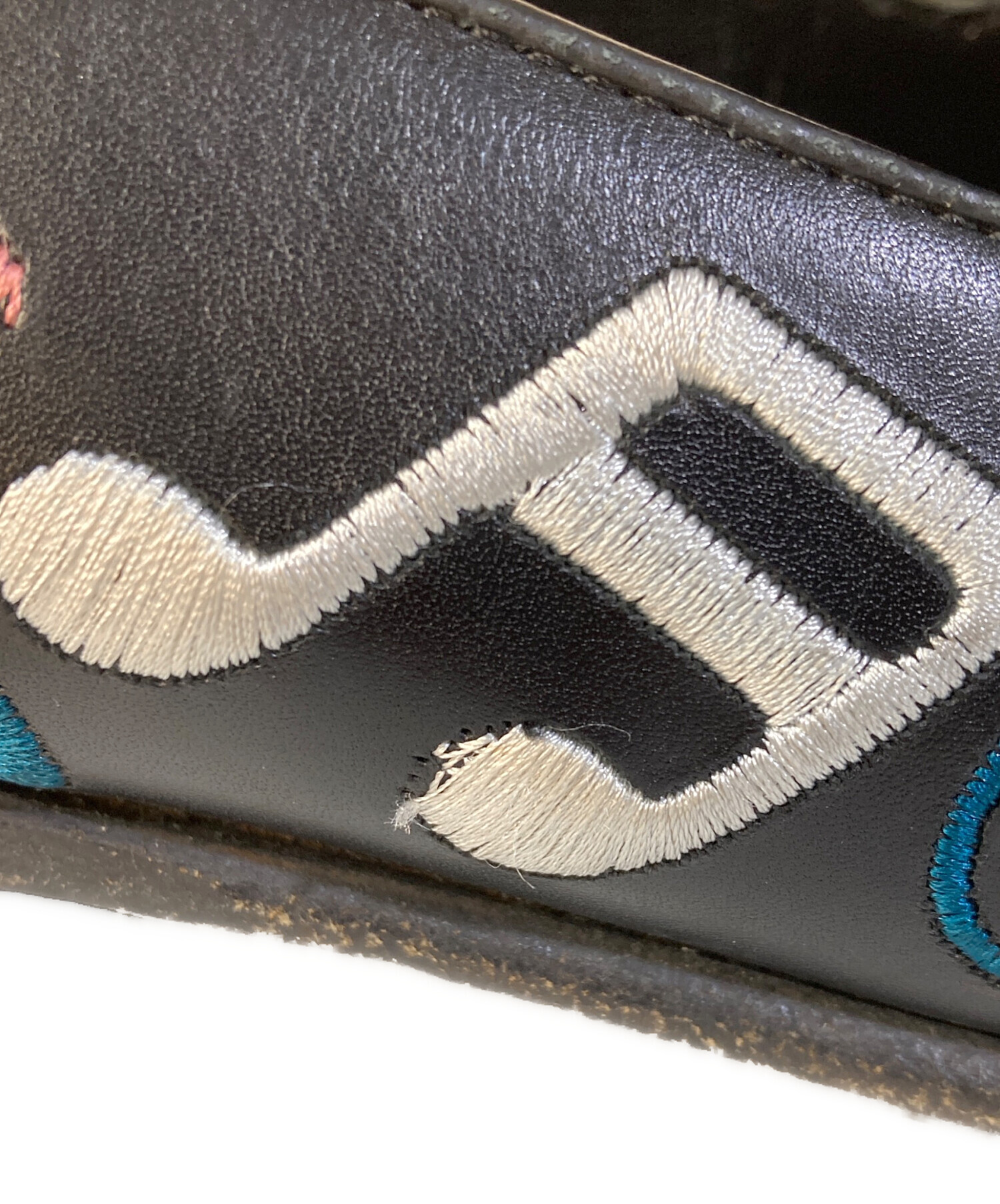 中古・古着通販】PAUL SMITH (ポールスミス) 刺繍ローファー