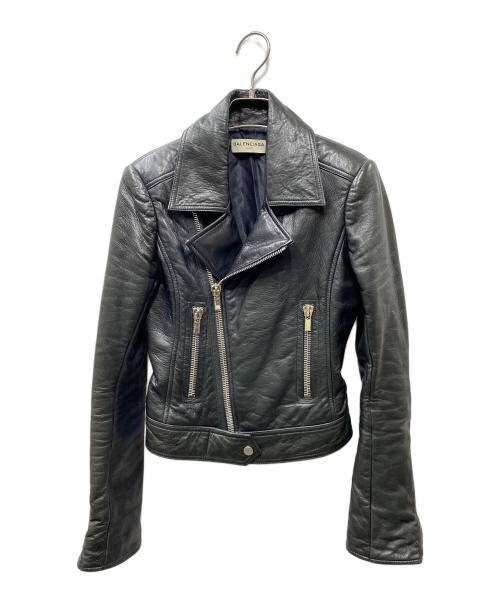 BALENCIAGA ライダースジャケット 中古・古着通販】BALENCIAGA (バレンシアガ) ダブルライダース