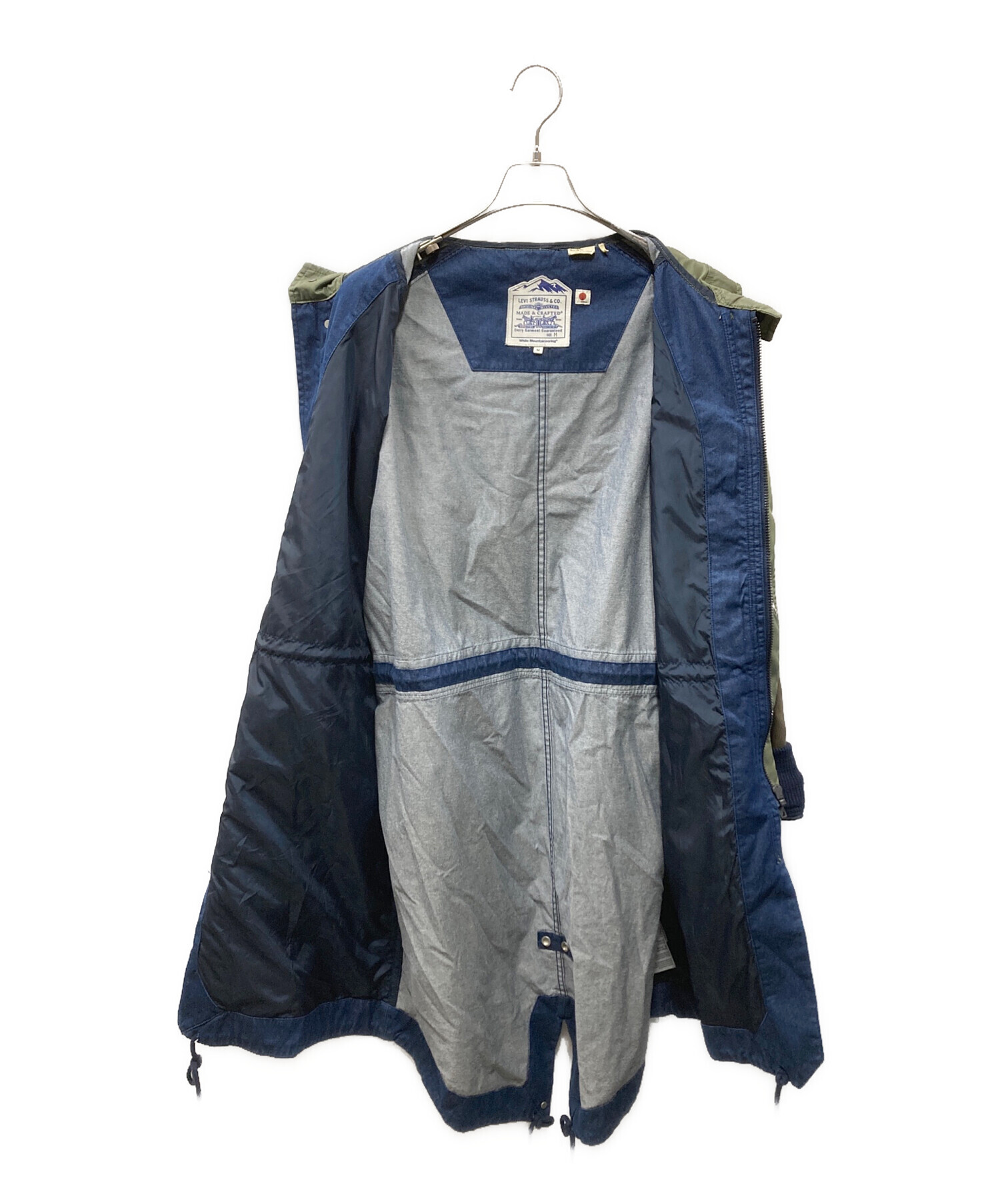 Levi's White Mountaineering モッズコート 中古・古着通販】WHITE MOUNTAINEERING (ホワイトマウンテ二アニング