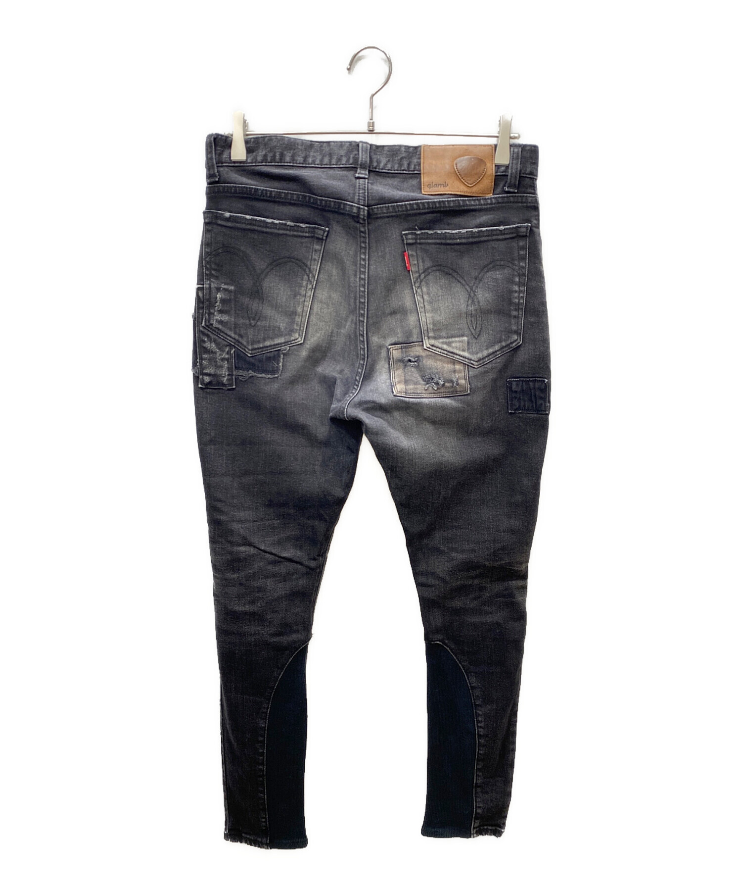 中古・古着通販glamb (グラム) Sylvester skinny denim グレー glamb 