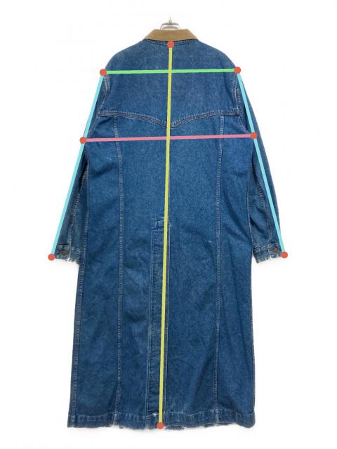 中古・古着通販】LEVI'S (リーバイス) デカパッチ デニムロングコート