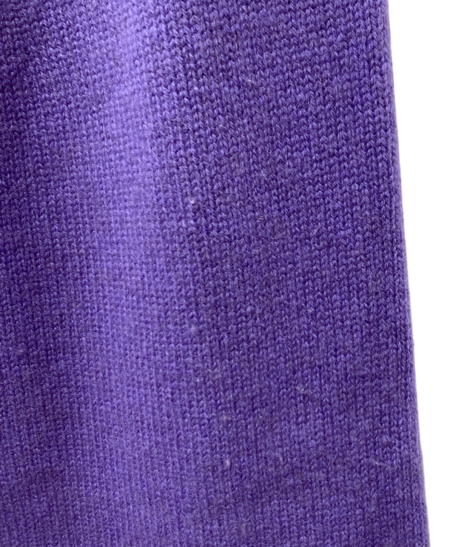 オーラリー BABYCASHMERE WIDESTOLE PURPLE 24AW 中古・古着通販】AURALEE (オーラリー) BABY CASHMERE KNIT PANTS