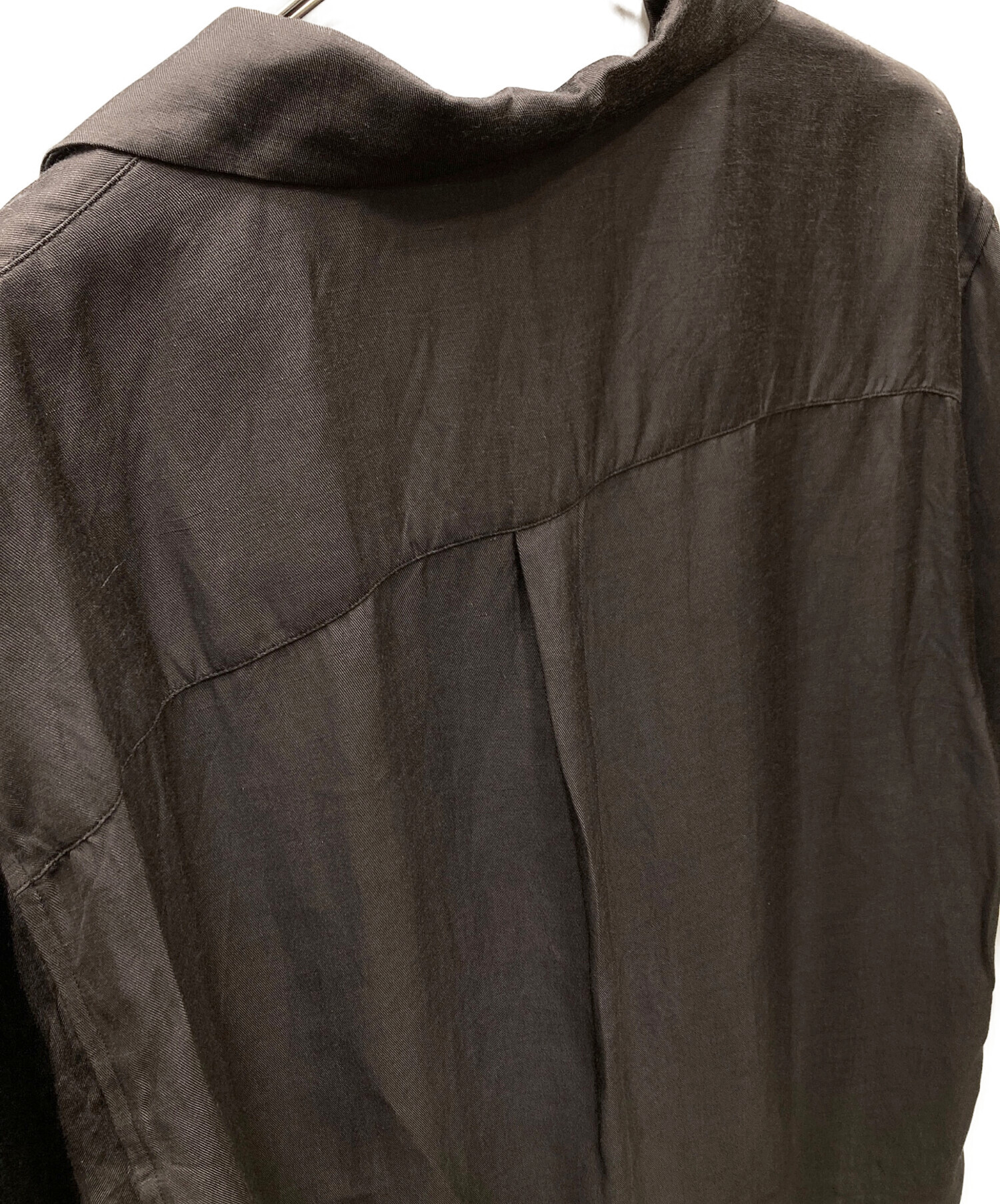 中古・古着通販】ssstein (シュタイン) Twill Oversized Open Collar