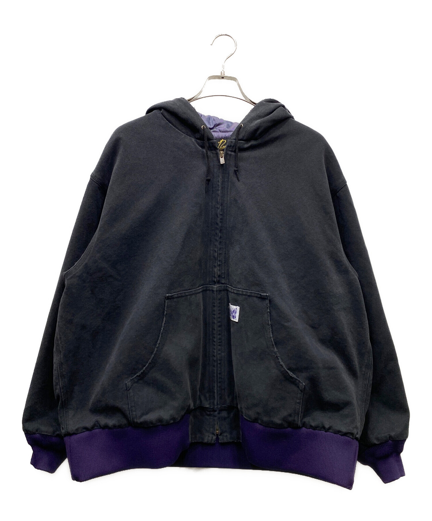 中古・古着通販】Needles (ニードルズ) Zipped Work Hoody 16oz Cotton