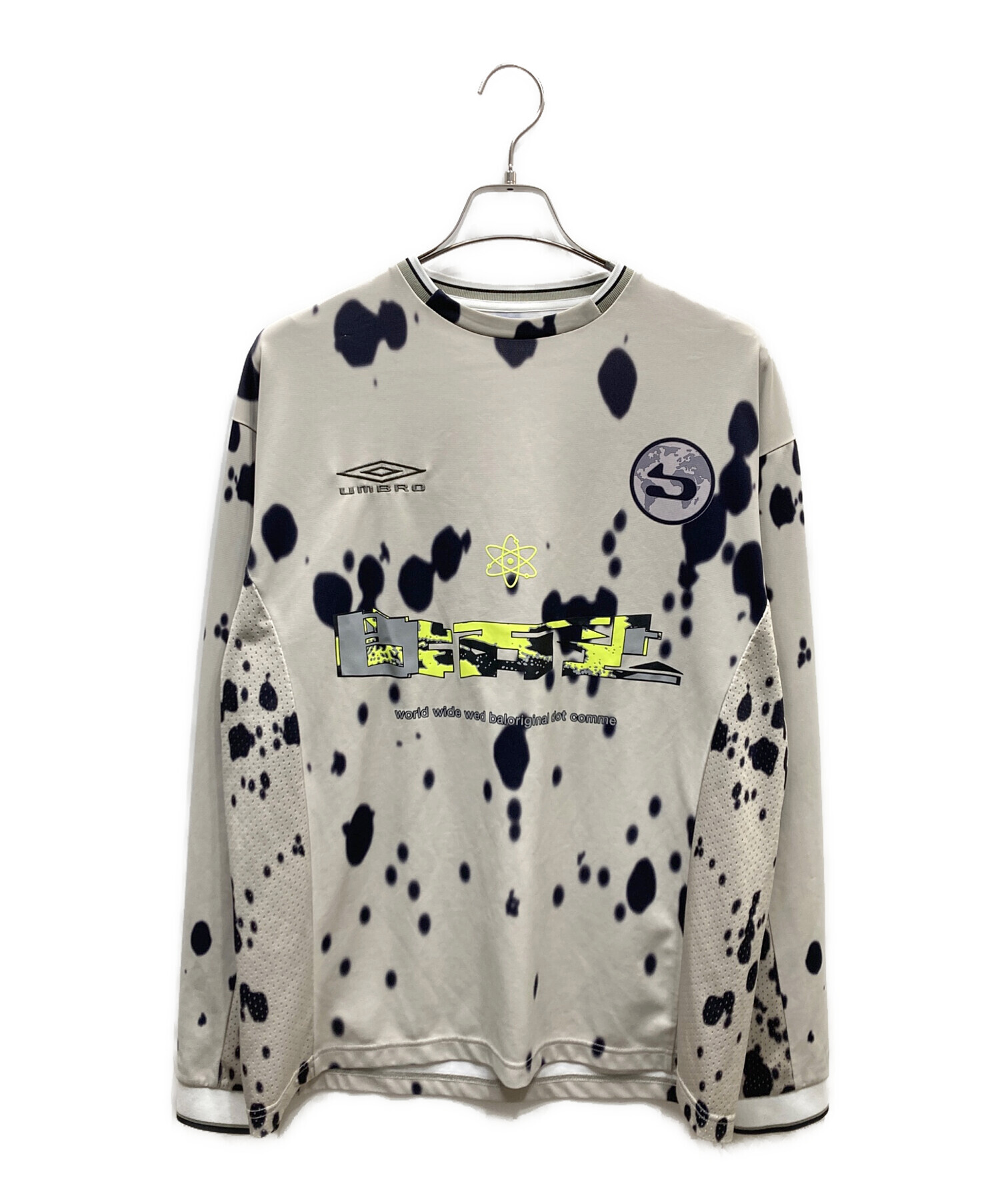 中古・古着通販】BAL (バル) UMBRO (アンブロ) LS SOCCER JERSEY GRAY