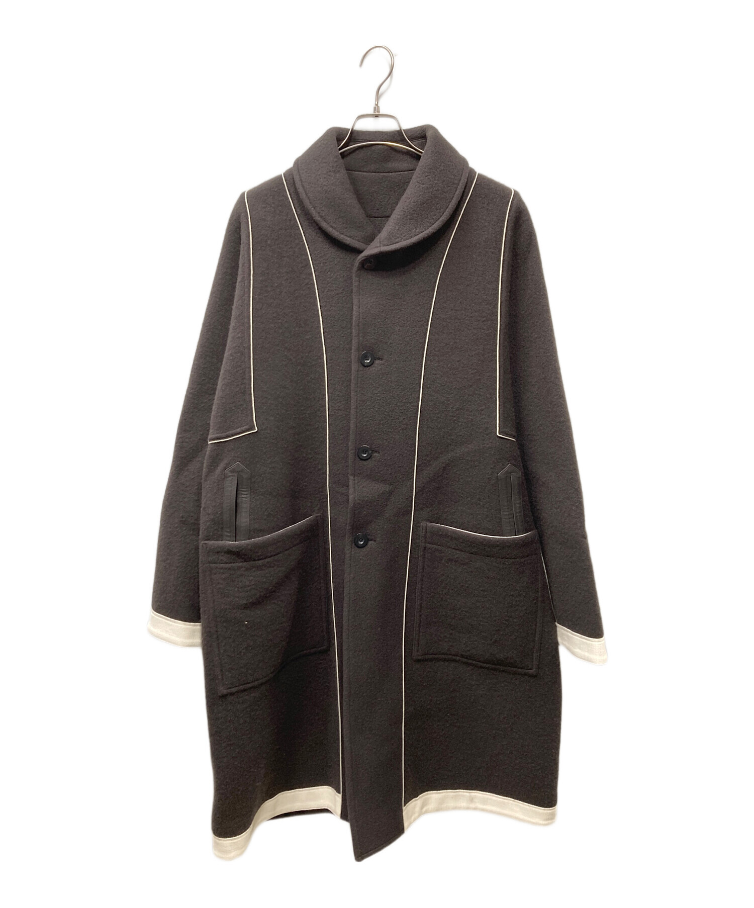 中古・古着通販】IRENISA (イレニサ) 23AW REVERSIBLE SHAWL COLLAR 