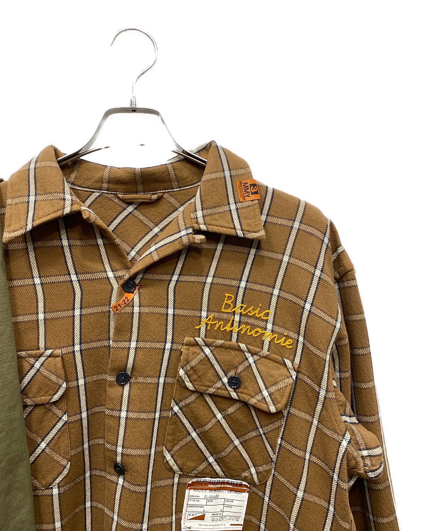 【1点物】アストンビラxディアドラ　ゴールキーパーシャツ　古着　ビンテージ 中古・古着通販】MIHARA YASUHIRO (ミハラヤスヒロ) Single Draped