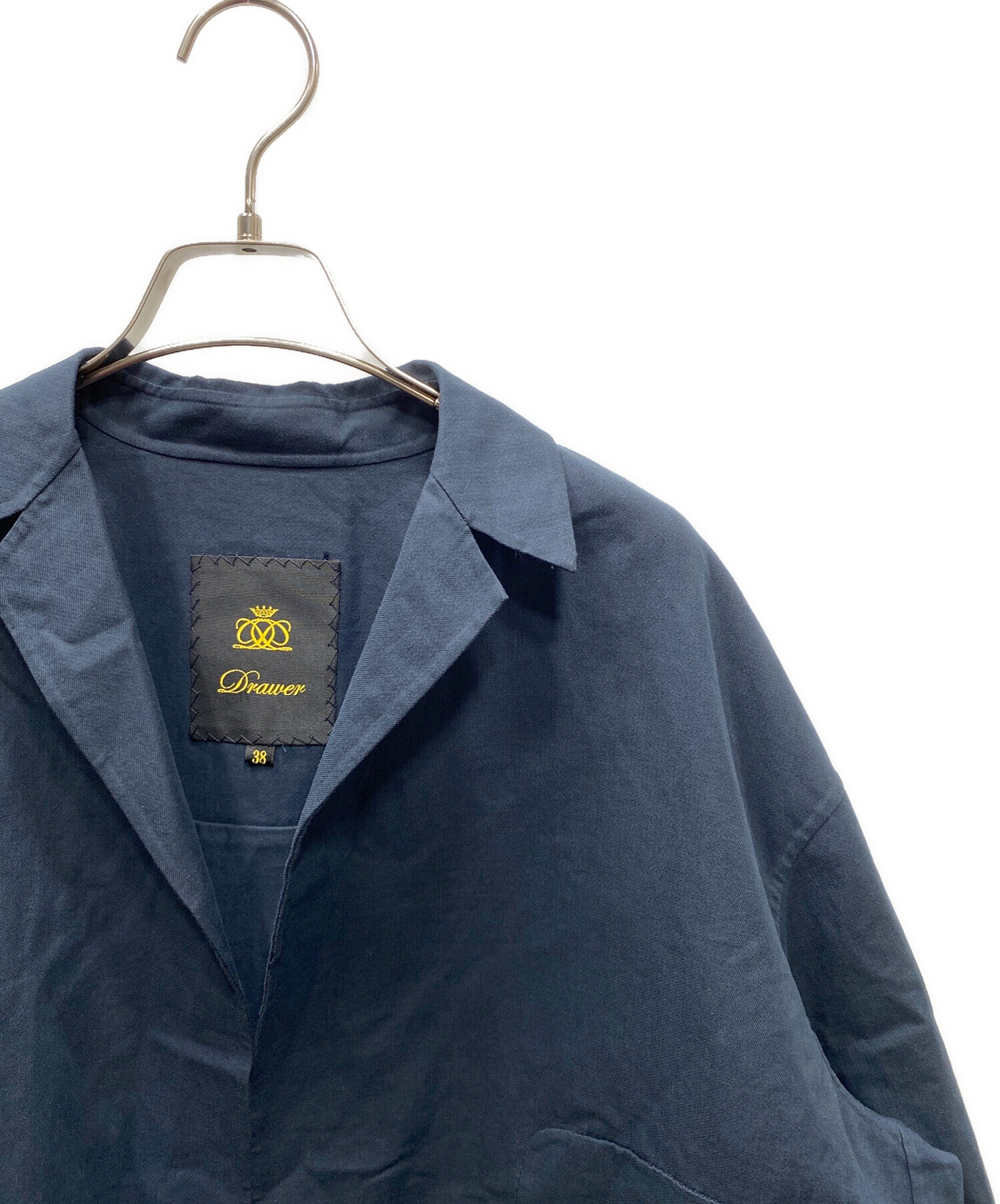 中古・古着通販】Drawer (ドゥロワー) コットンシャツジャケット