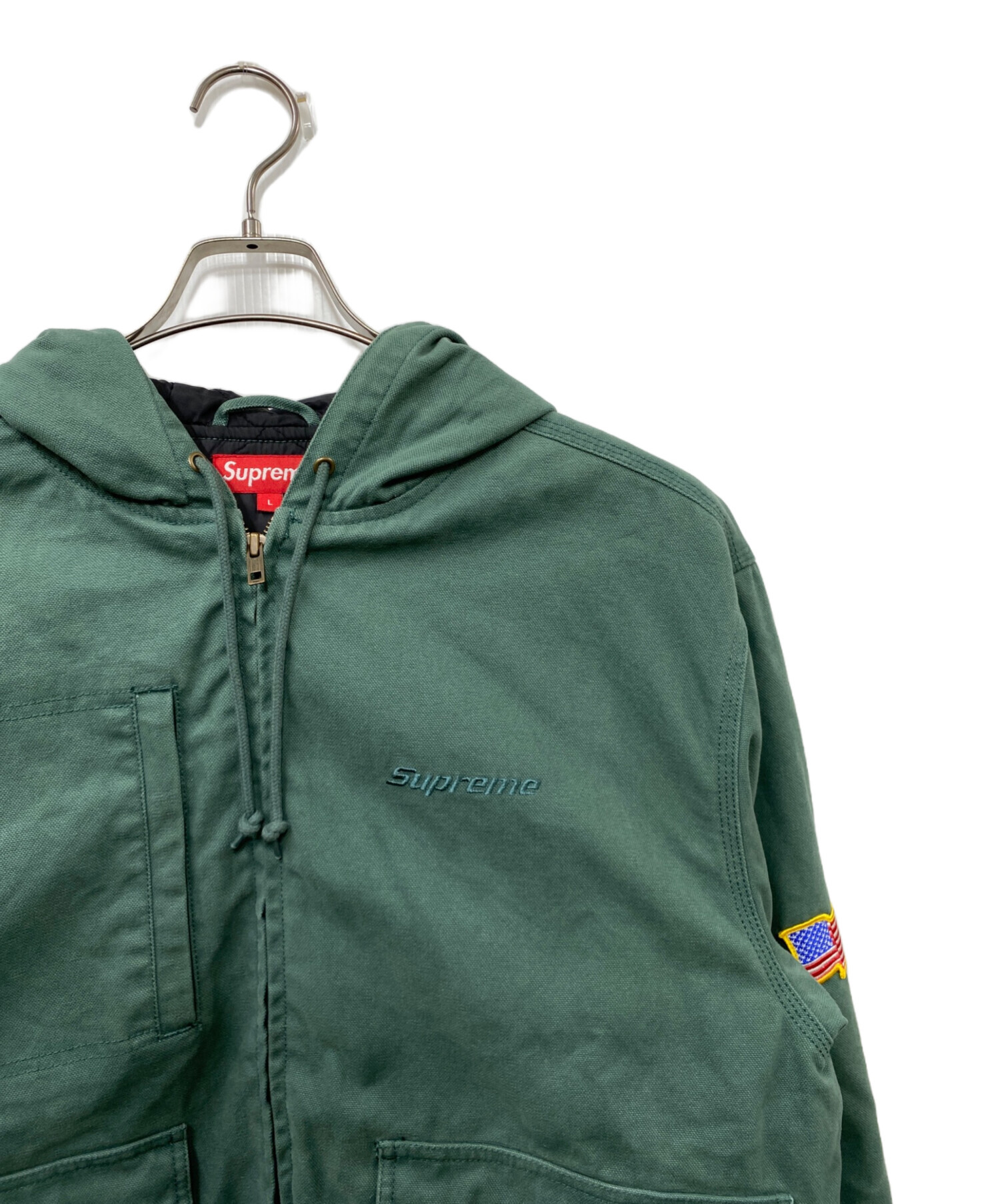 中古・古着通販】Supreme (シュプリーム) Canvas Hooded Work Jacket