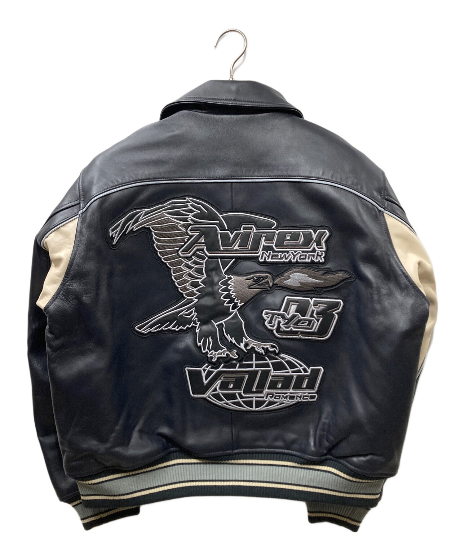 中古・古着通販】AVIREX (アヴィレックス) VALLAD VARSITY LEATHER
