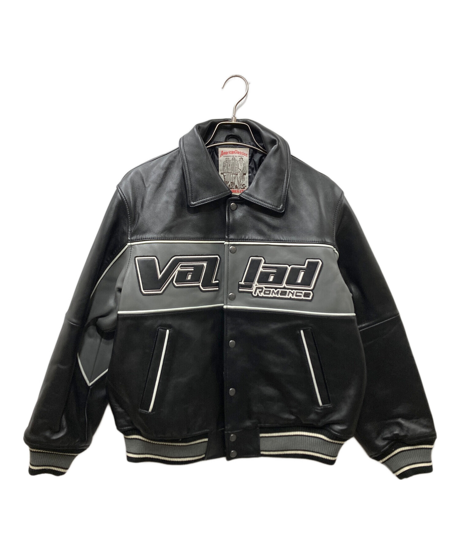 Avirex ×Vallad レザージャケット 中古・古着通販】AVIREX (アヴィレックス) VALLAD VARSITY LEATHER