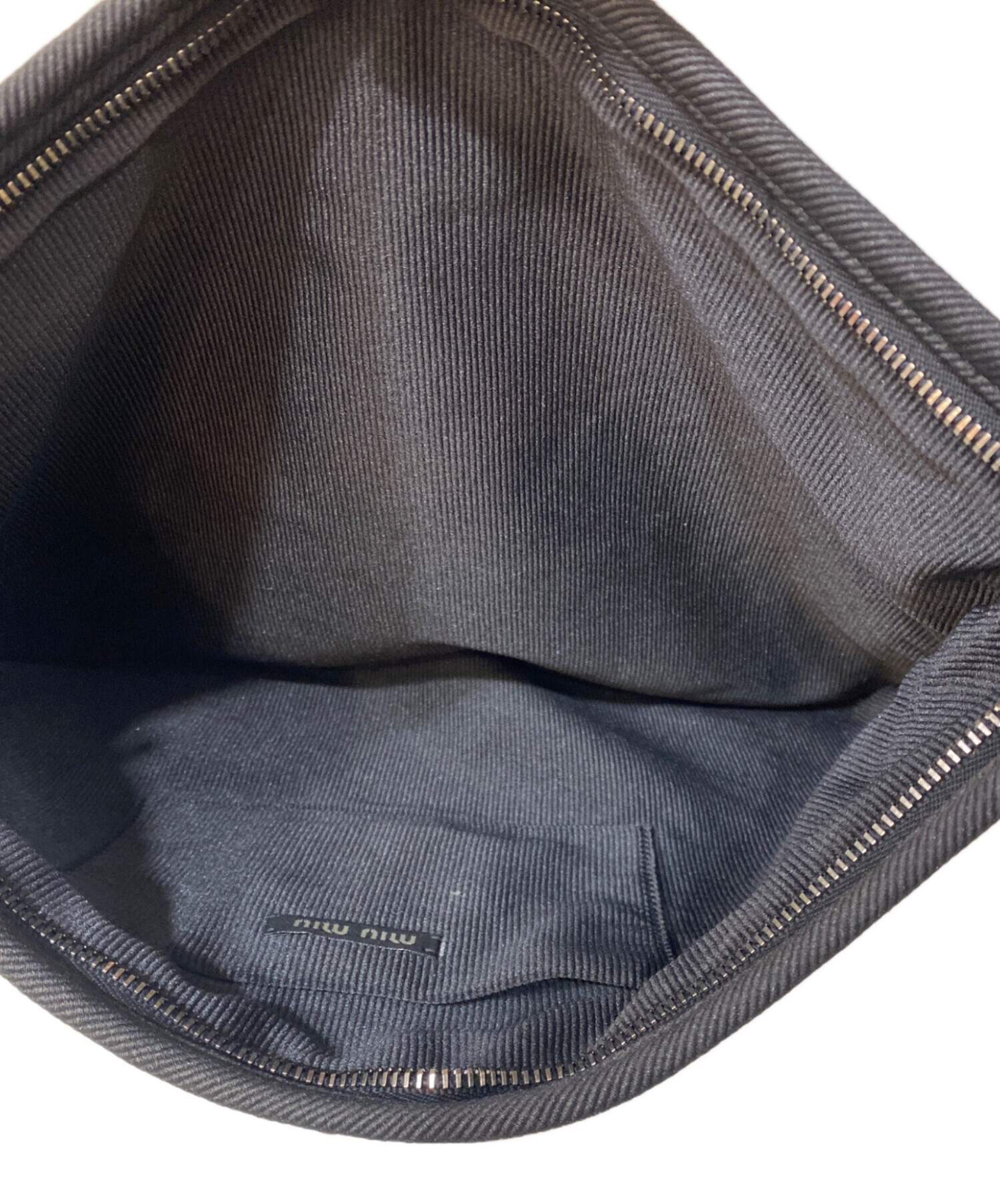 中古・古着通販】MIU MIU (ミュウミュウ) スパンコールクラッチバッグ