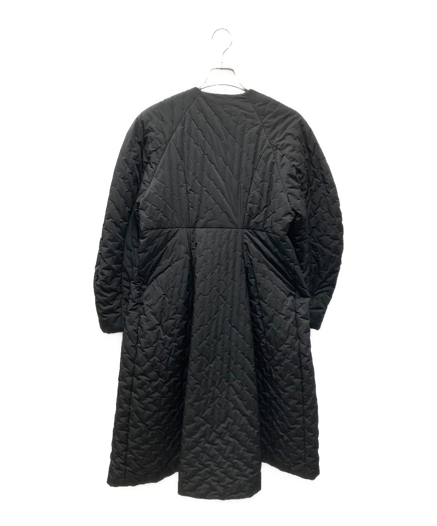 24AW Dot-Quilting Coat ペプラムシルエットコート 24AW Dot-Quilting Coat ペプラムシルエットコート