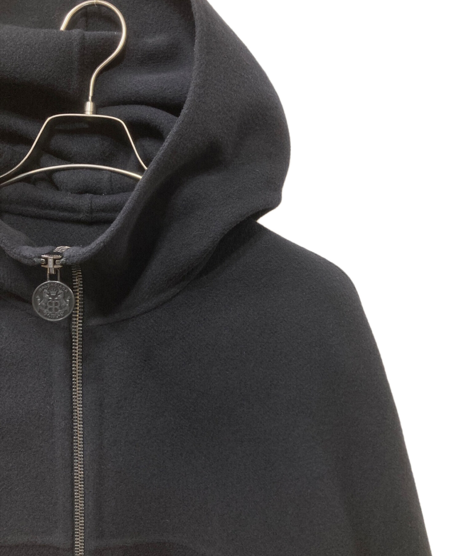 中古・古着通販】BALENCIAGA (バレンシアガ) ウールフーデッドジップ