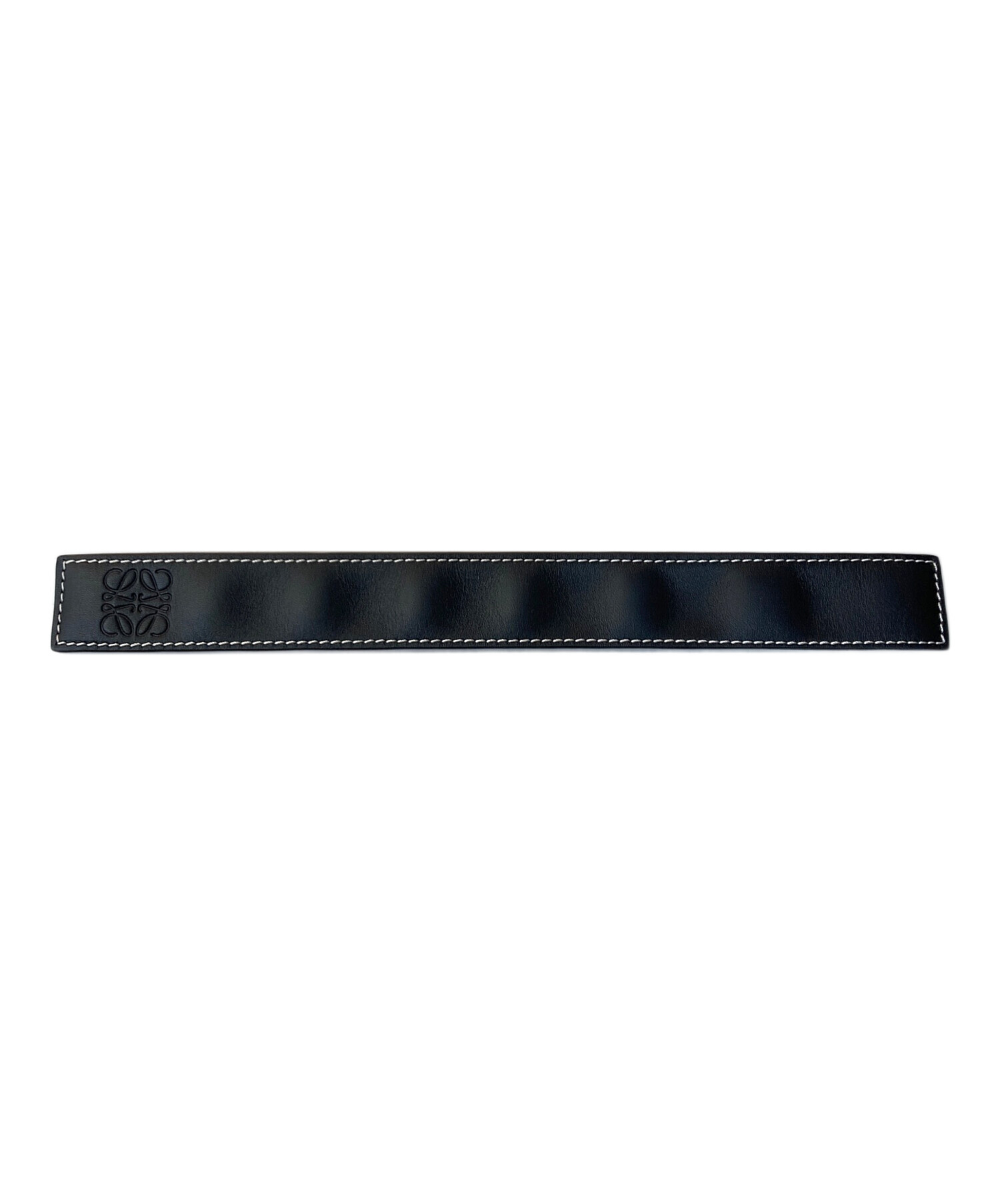 中古・古着通販】LOEWE (ロエベ) レザー スモールスラップブレスレット 