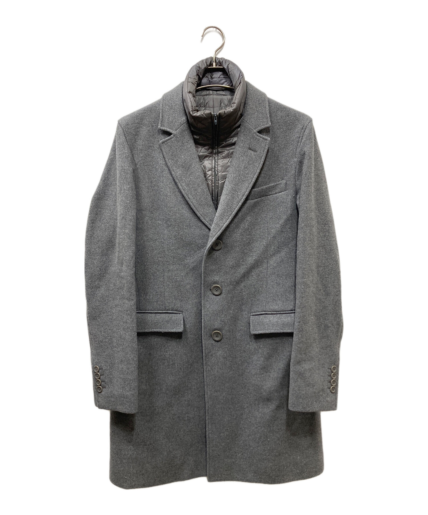 中古・古着通販】HERNO (ヘルノ) ダウンライナー付きチェスターコート