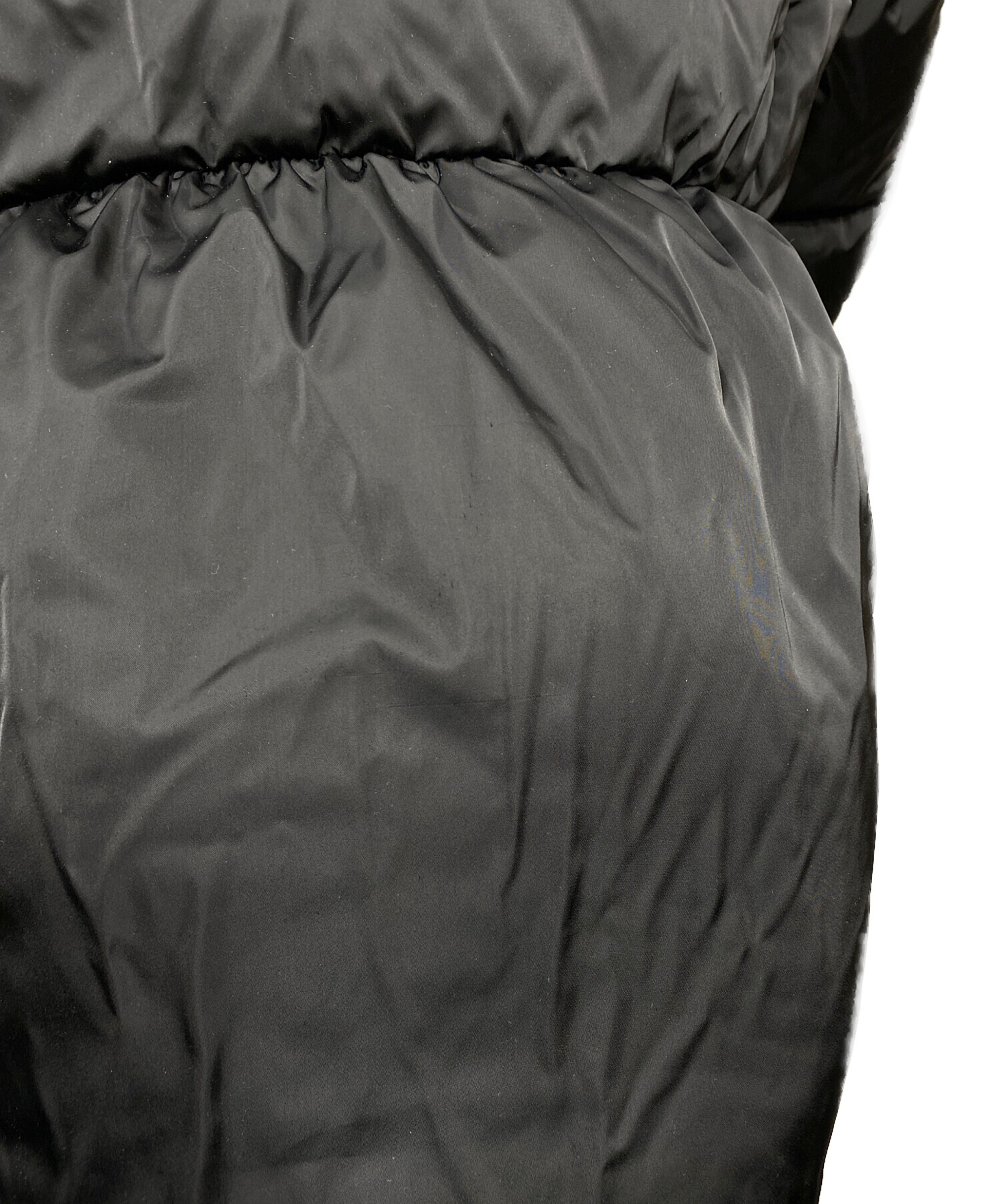 中古・古着通販】ANAYI (アナイ) ソロサテンペプラムダウンコート