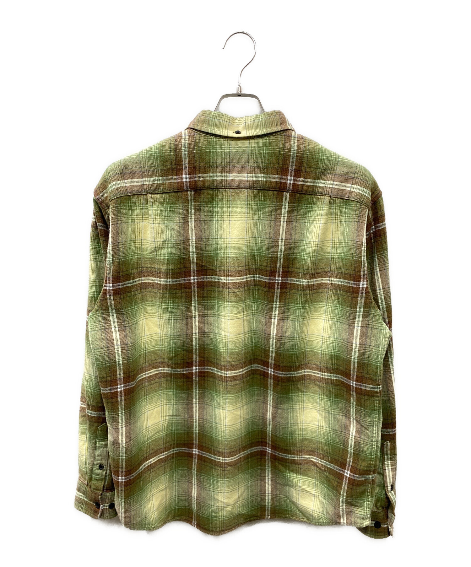 シュプリーム ネルシャツ 中古・古着通販】Supreme (シュプリーム) Shadow Plaid Flannel Shirt