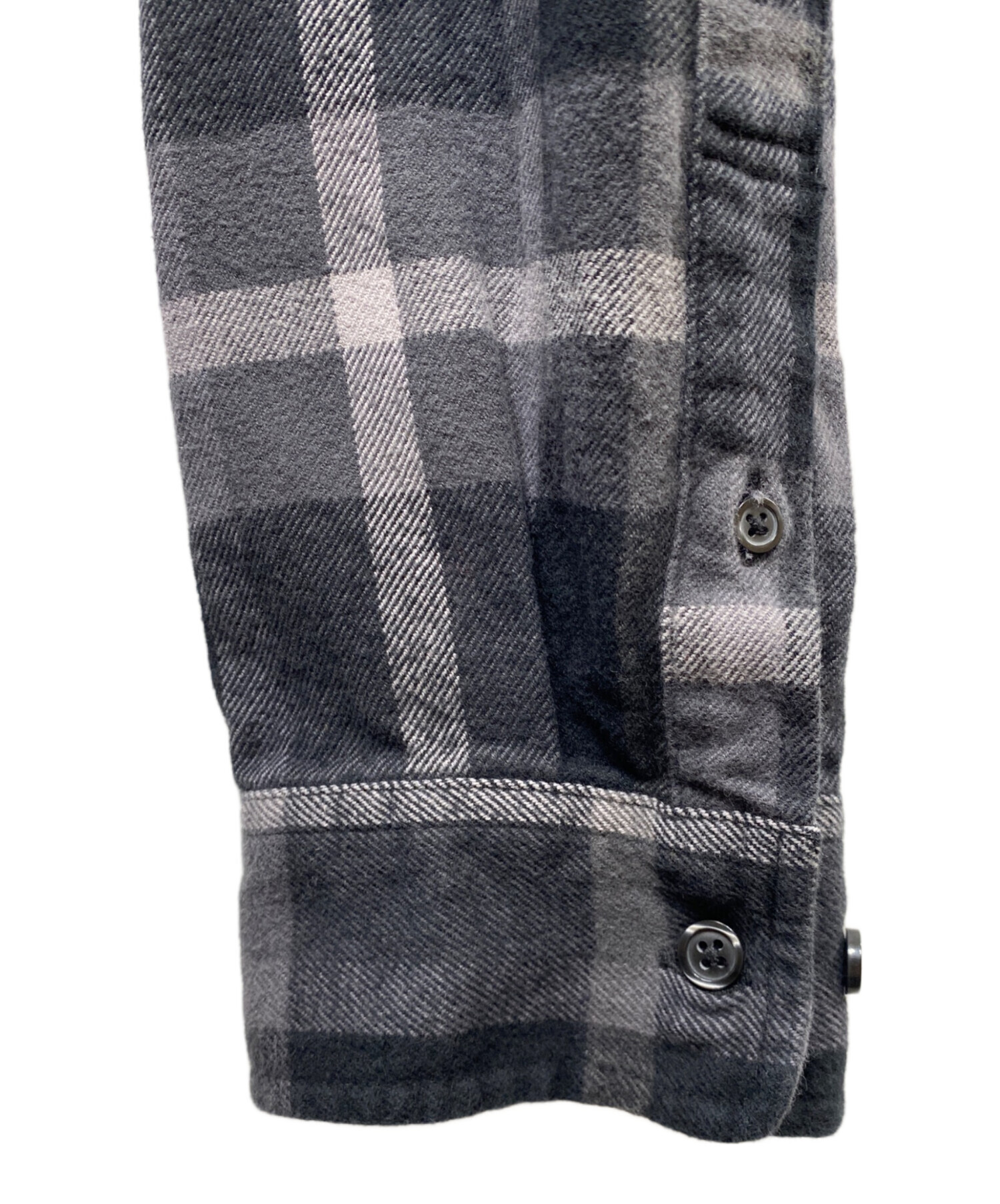 Supreme シュプリーム ネルシャツ 中古・古着通販】Supreme (シュプリーム) ネルシャツ ホワイト