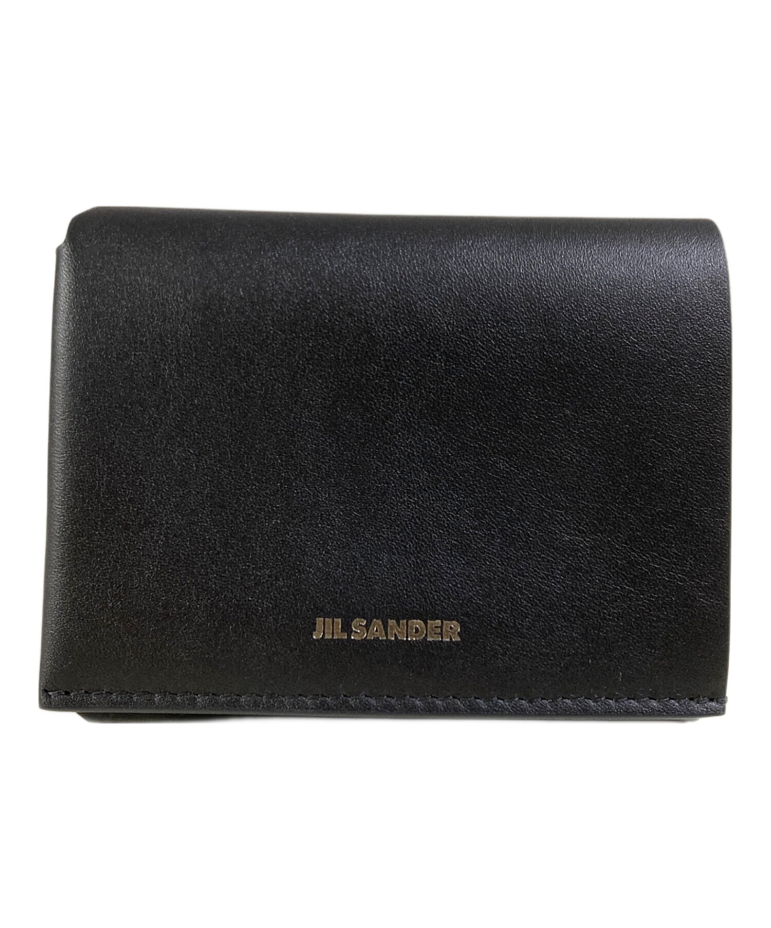 中古・古着通販】JIL SANDER (ジルサンダー) 3つ折り財布 ブラック 