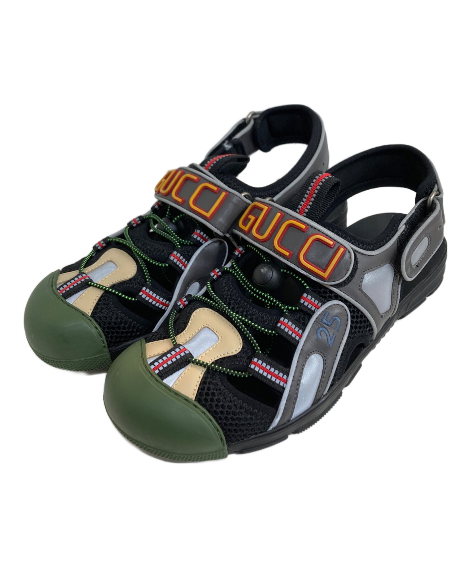 中古・古着通販】GUCCI (グッチ) Tinsel Sport Sandals スポーツ