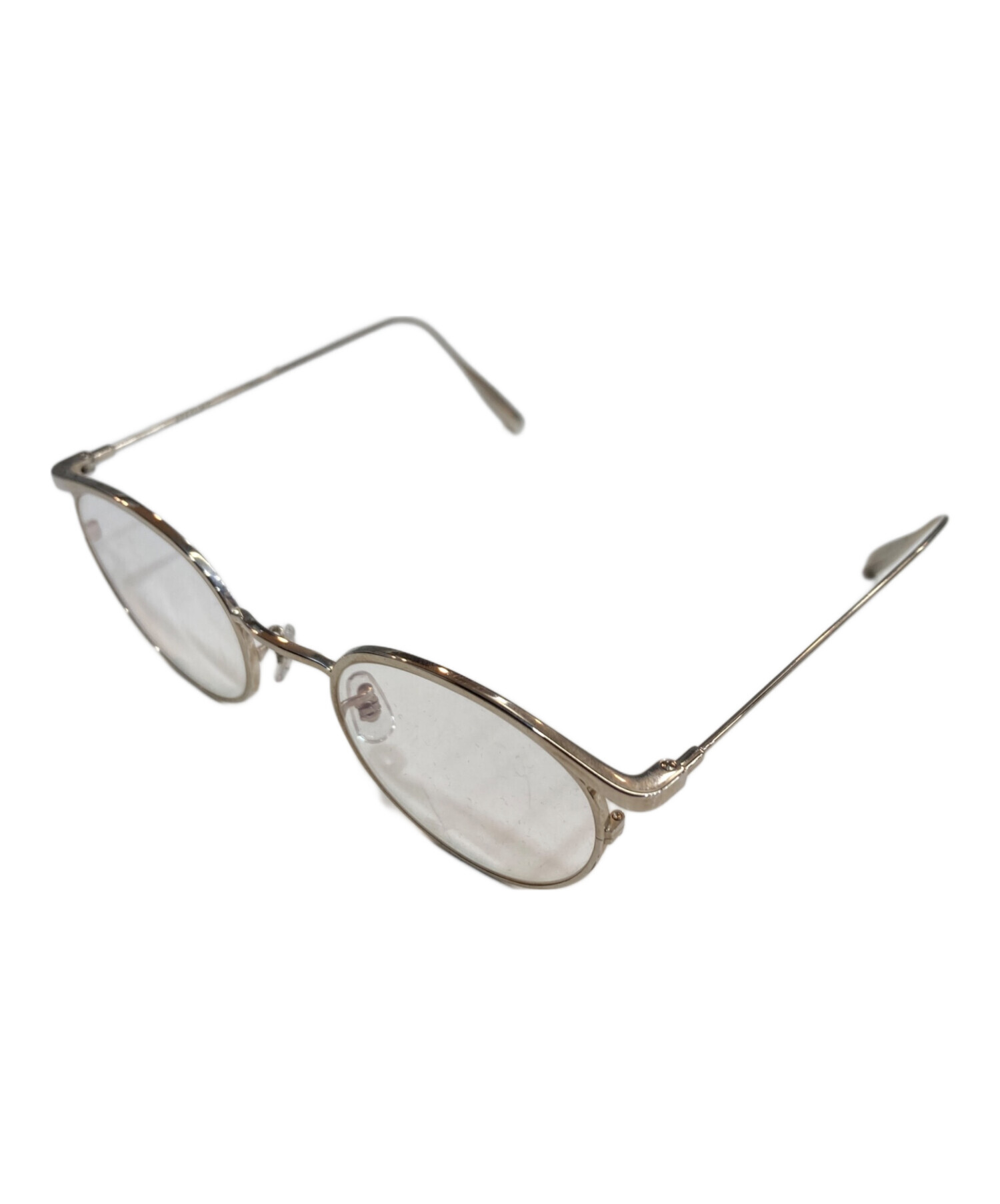 EYEVAN アイヴァン メガネ  シルバー 【古着】【中古】【送料無料】 中古・古着通販】EYEVAN (アイヴァン) 眼鏡 シルバー サイズ:47-21-145