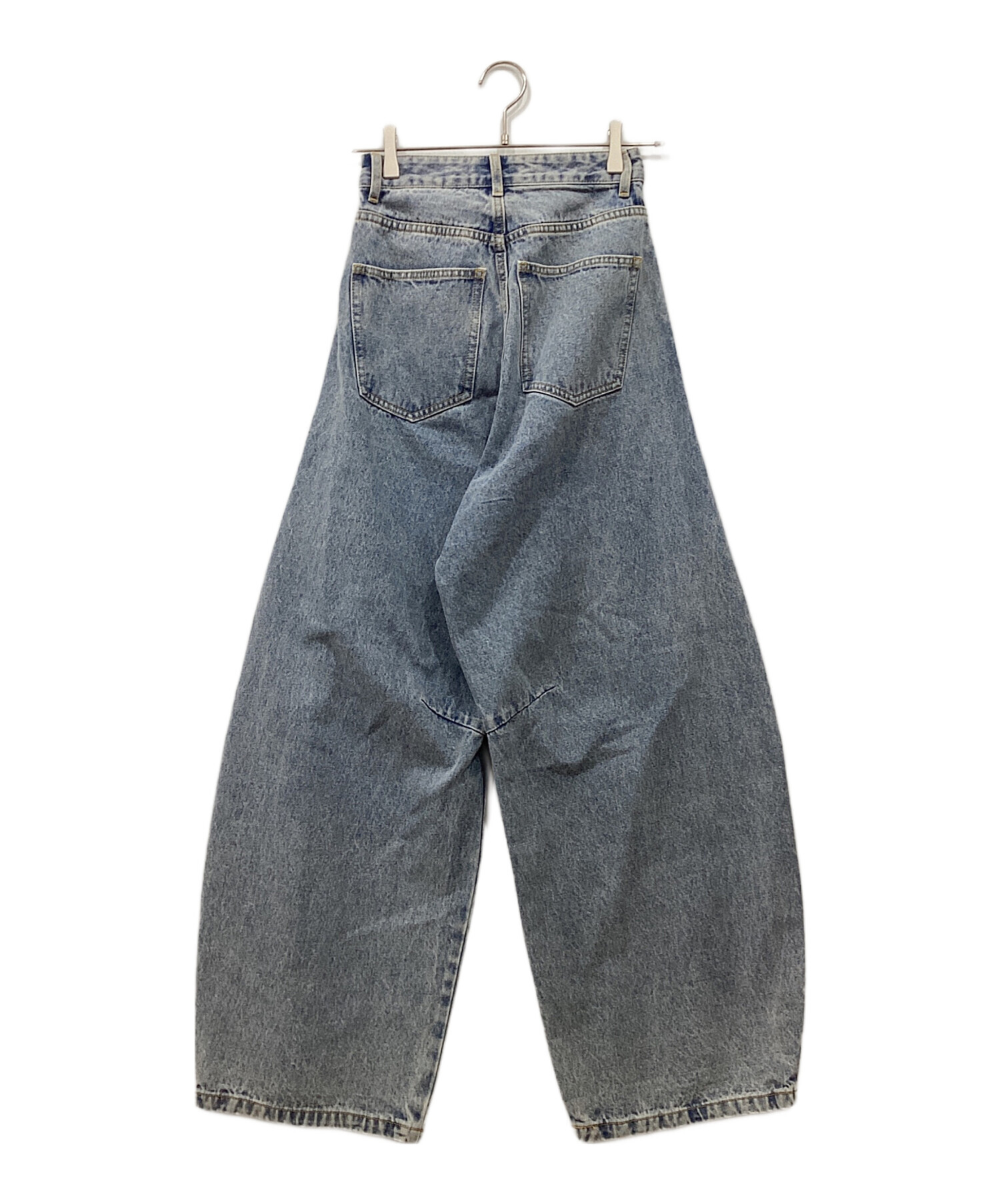 JIMWAG ジムワッグタックデニムパンツインディゴ サイズS 中古・古着通販】JIMWAG (ジムワッグ) デニムパンツ インディゴ サイズ