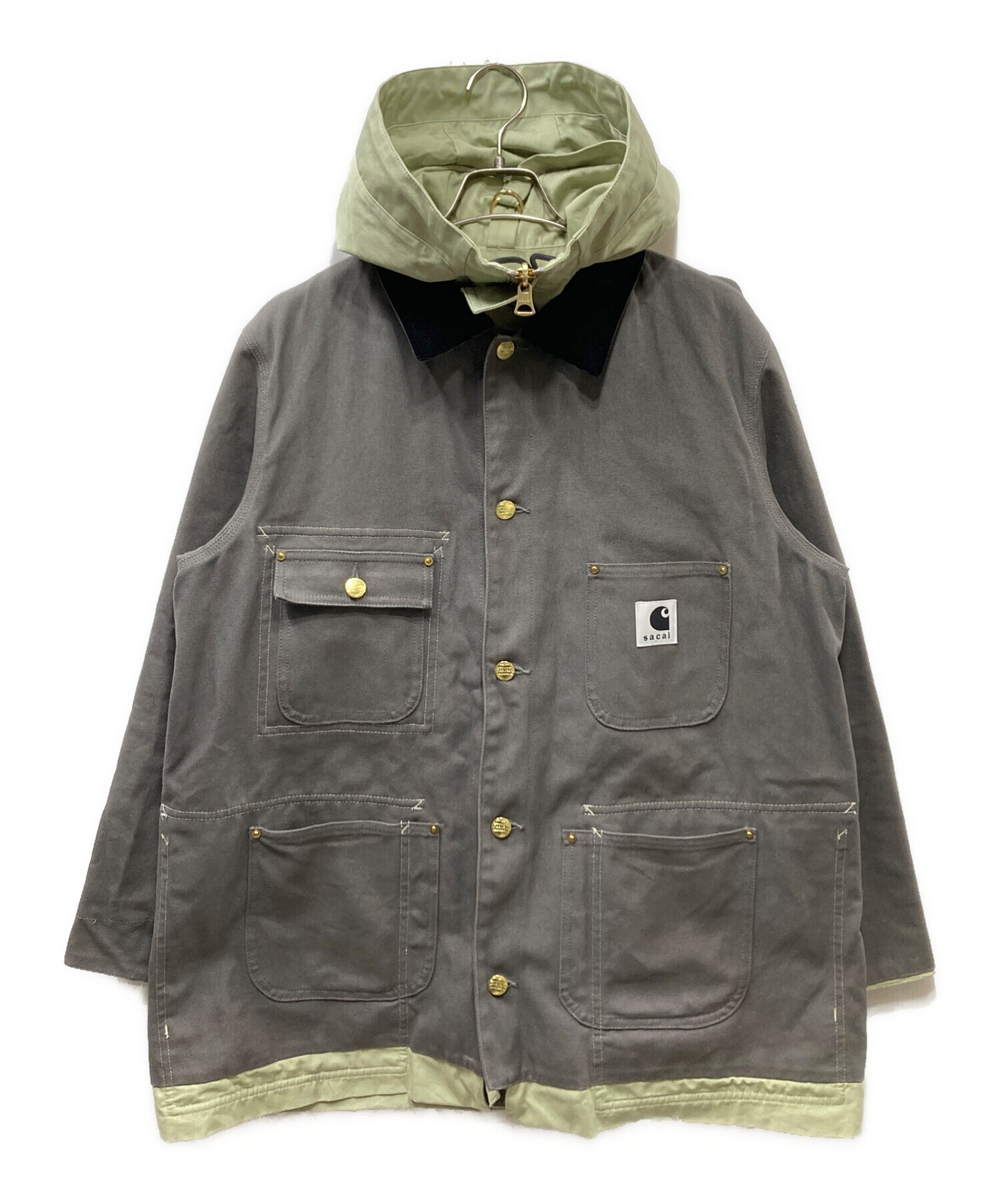 ジャケット・アウター sacai carhartt WIP Reversible Duck Coat 中古・古着通販】sacai (サカイ) CarHartt (カーハート) 24SS sacai