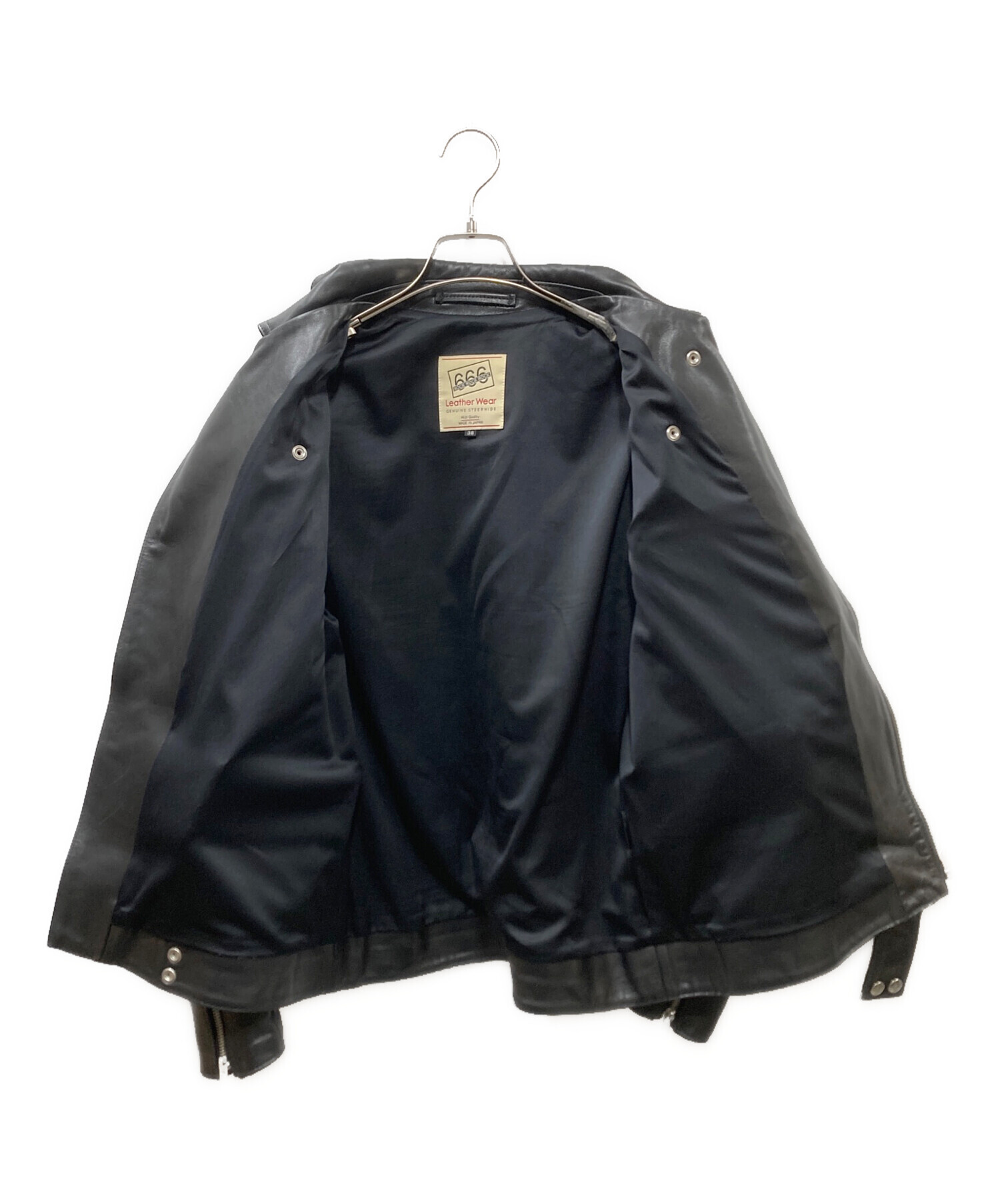 専用JH78鑑付★TRx6様リクエスト 計3点同梱 中古・古着通販】666 (トリプルシックス レザーウェア) フロント