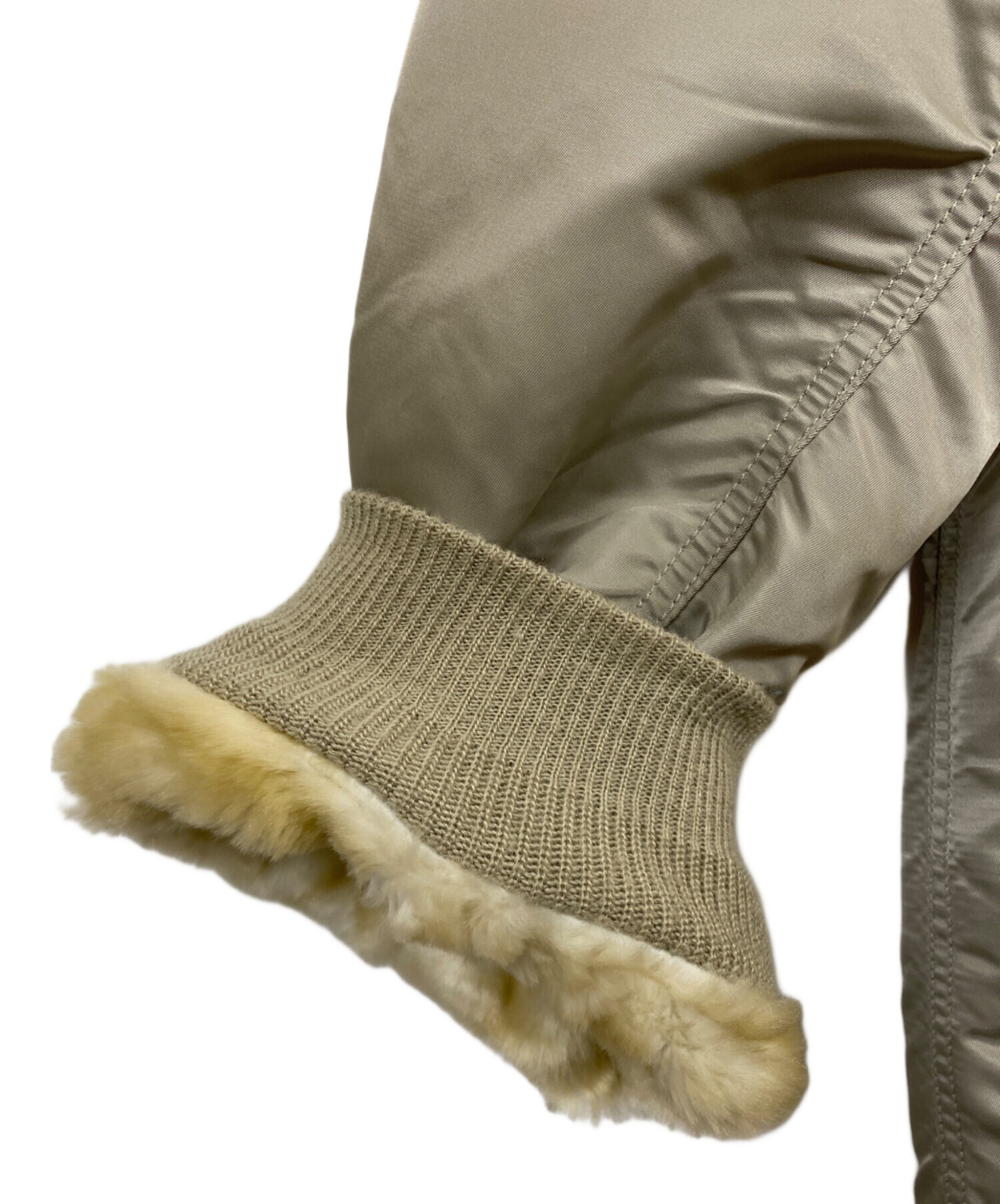 中古・古着通販】08sircus (ゼロエイトサーカス) MA-1×Eco fur