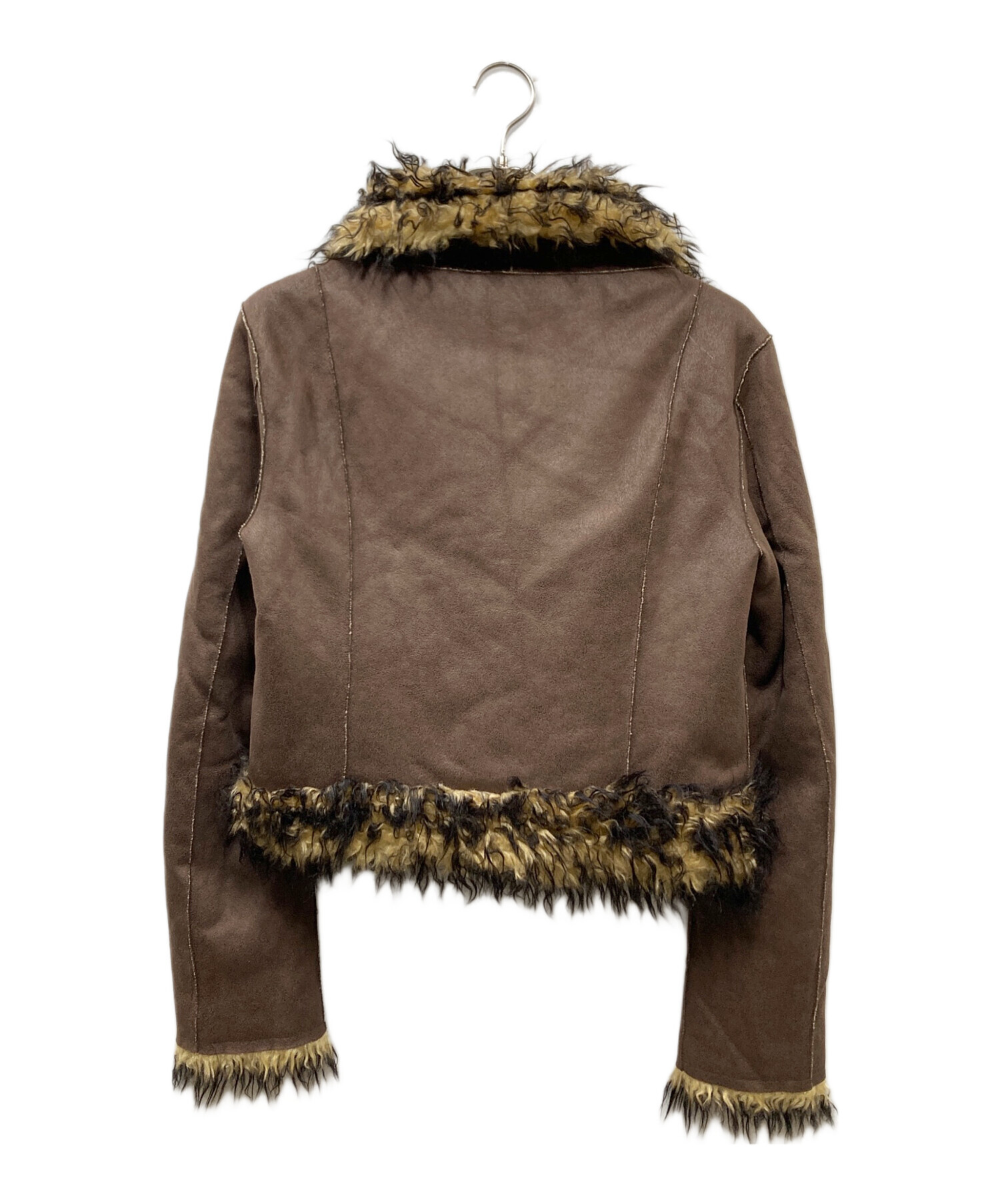 中古・古着通販】PERVERZE (パーバーズ) Vegan-Leather Wrap Neck