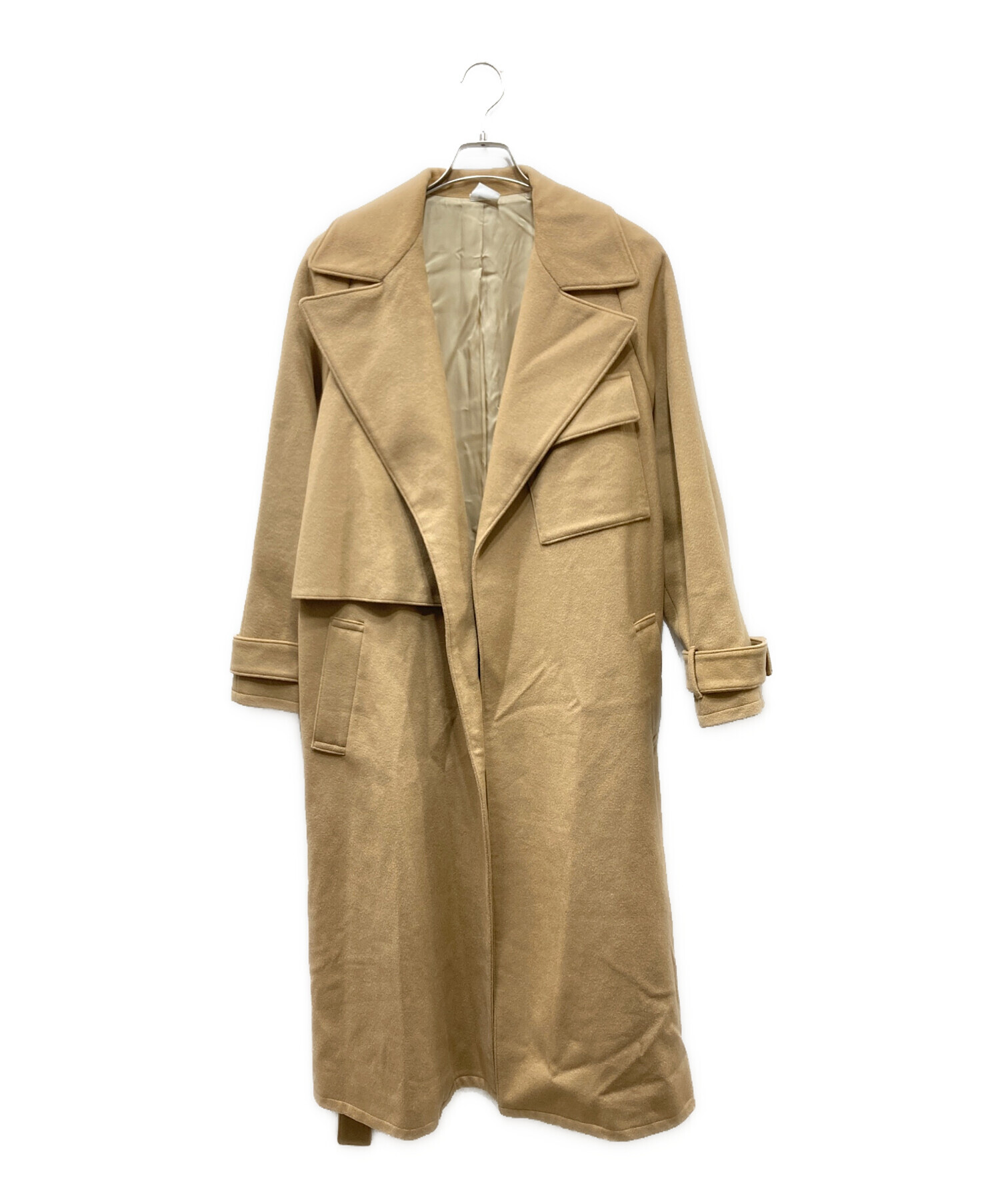 中古・古着通販】ELIN (エリン) カシミヤタッチウールオーバーコート