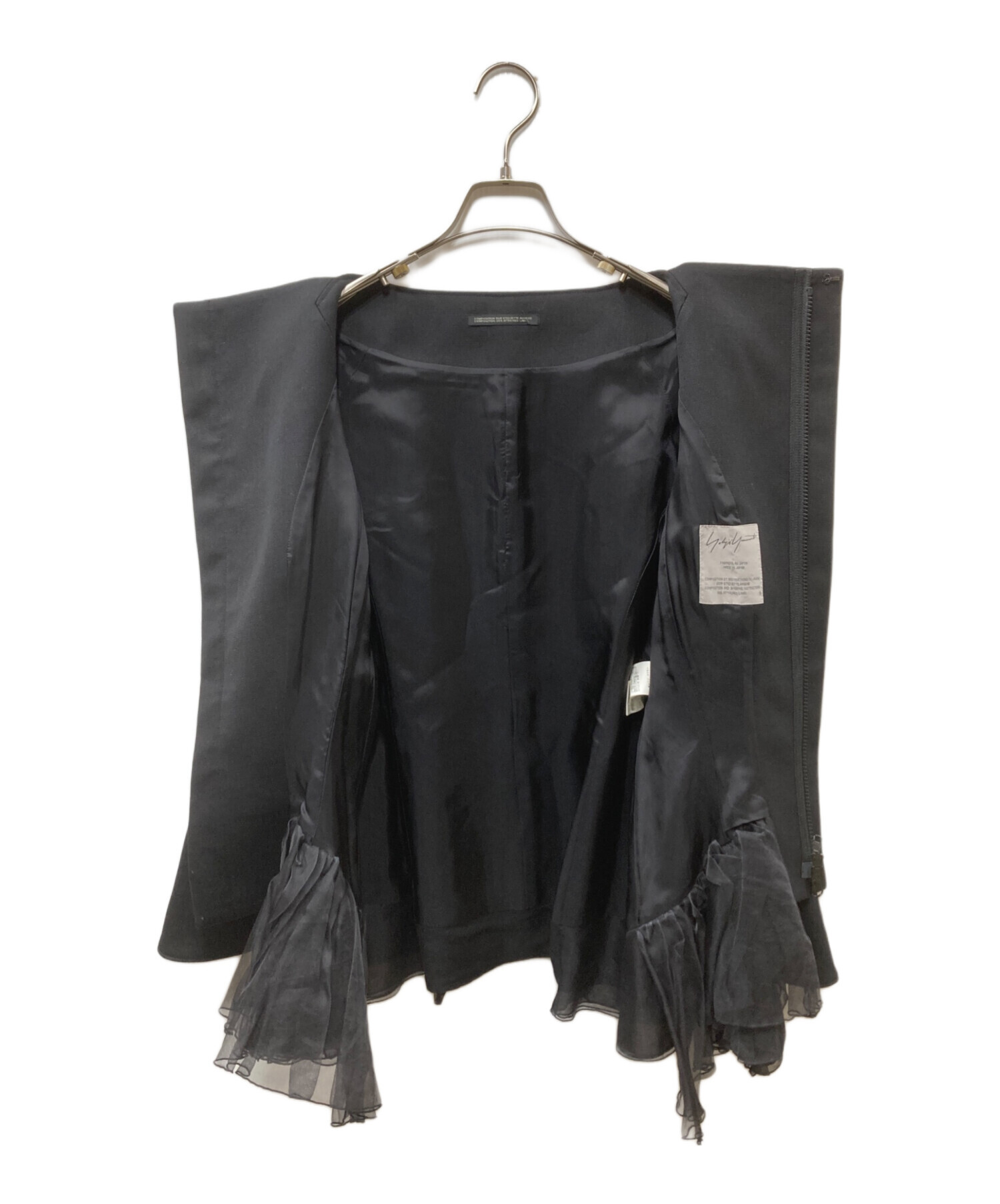 中古・古着通販】YOHJI YAMAMOTO (ヨウジヤマモト) ノーカラー