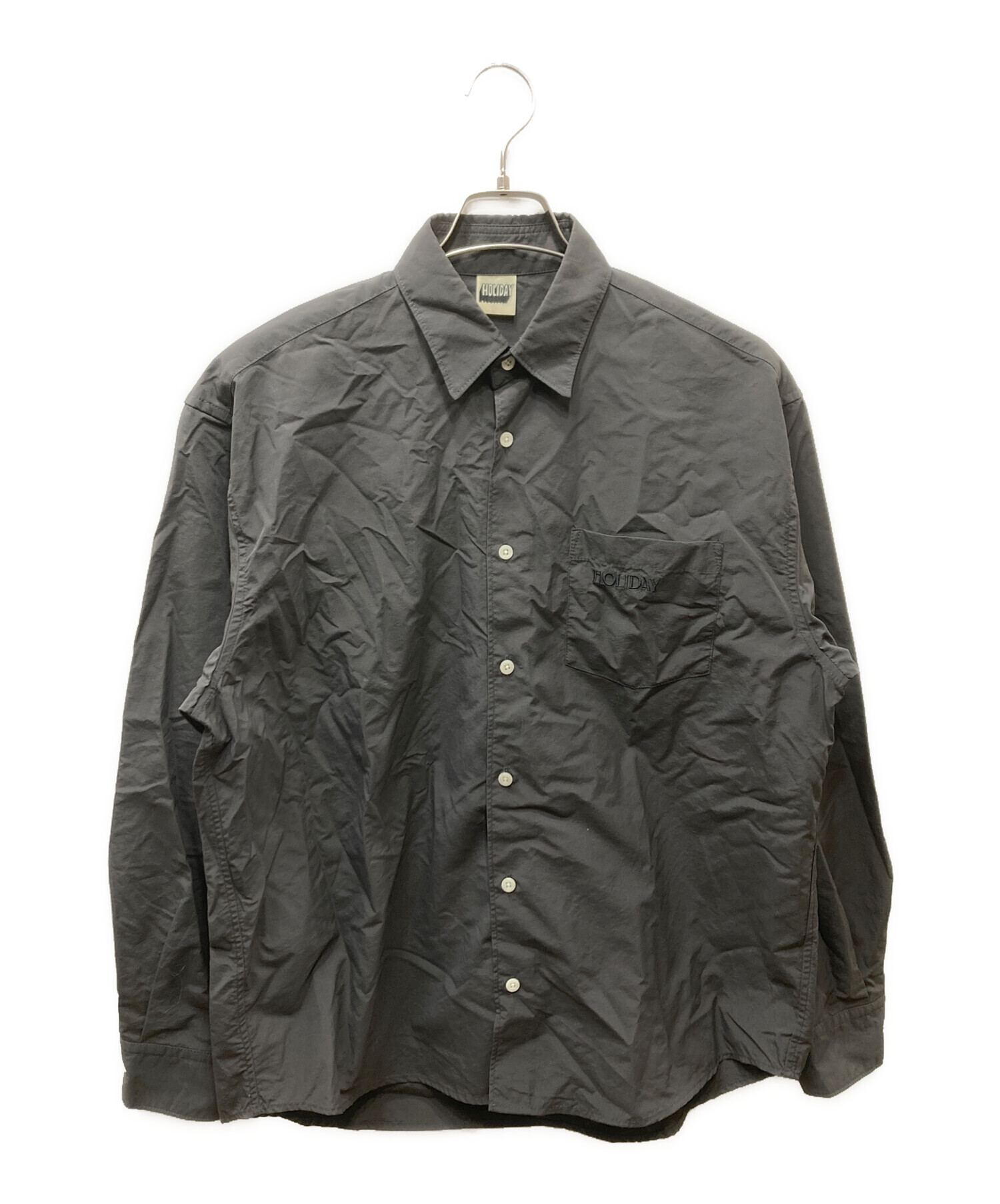 中古・古着通販】HOLIDAY (ホリデー) SUPPLEX NYLON BIG SHIRT 