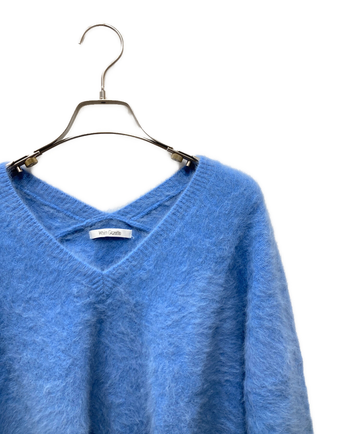 中古・古着通販】Whim Gazette (ウィムガゼット) カシミヤシャギーV