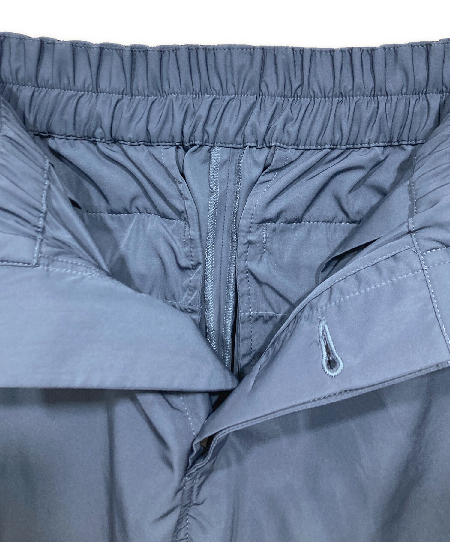 中古・古着通販】QASIMI (カシミ) ギャザーパンツ ネイビー サイズ:48