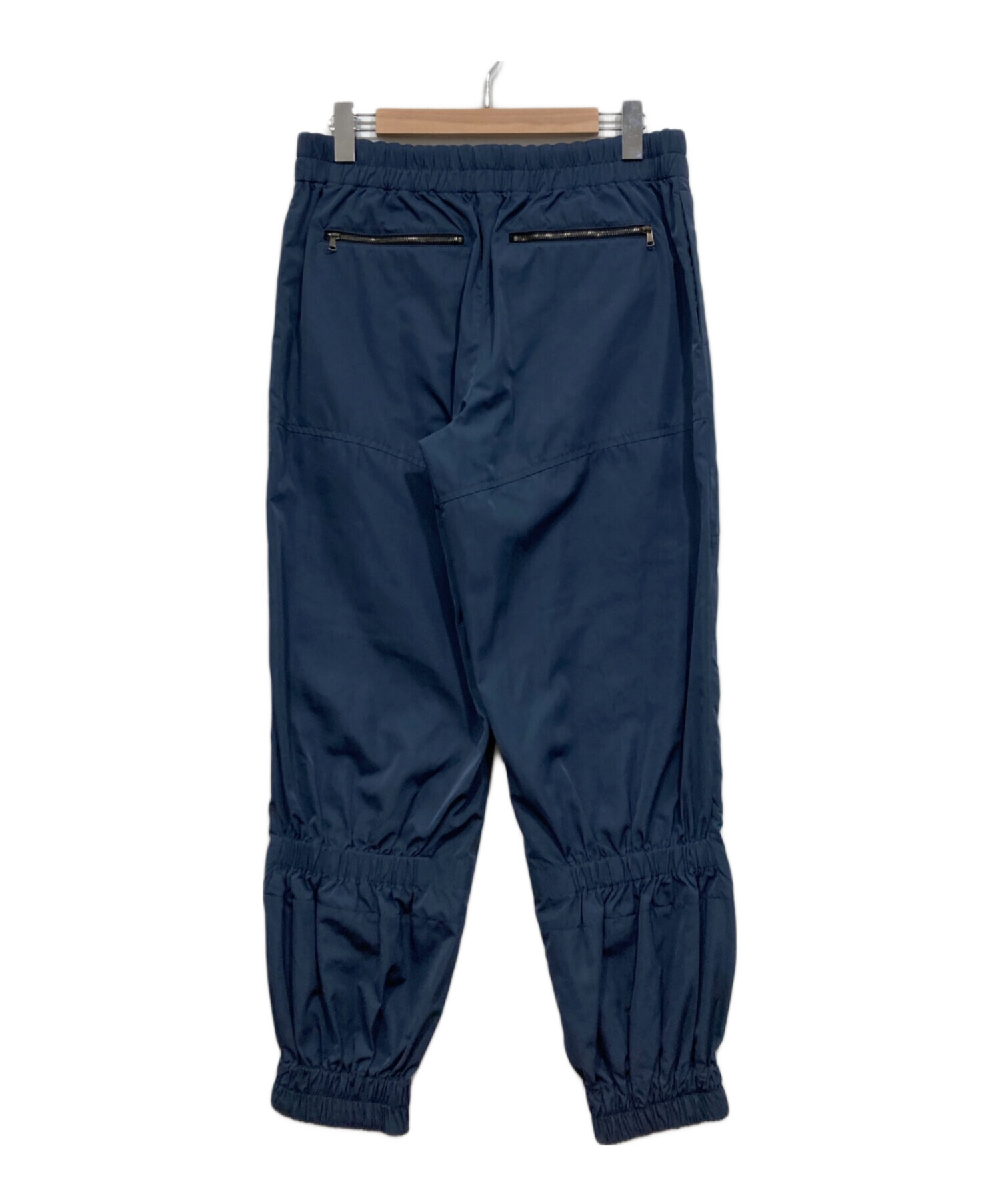 中古・古着通販】QASIMI (カシミ) ギャザーパンツ ネイビー サイズ:48