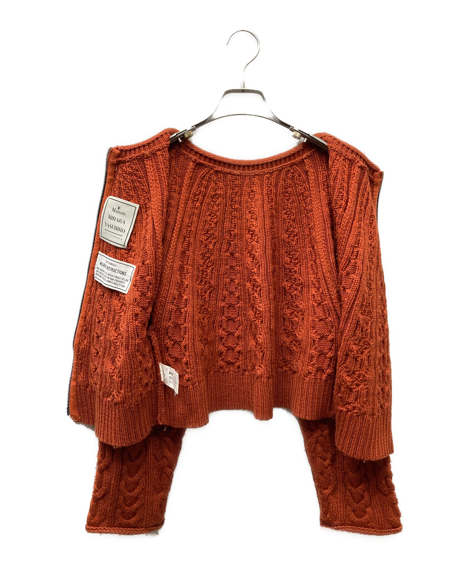 Maison MIHARA YASUHIRO メゾンミハラヤスヒロ ニット・セーター メンズ 【古着】【中古】 中古・古着通販】Maison MIHARA YASUHIRO (メゾン ミハラ ヤスヒロ