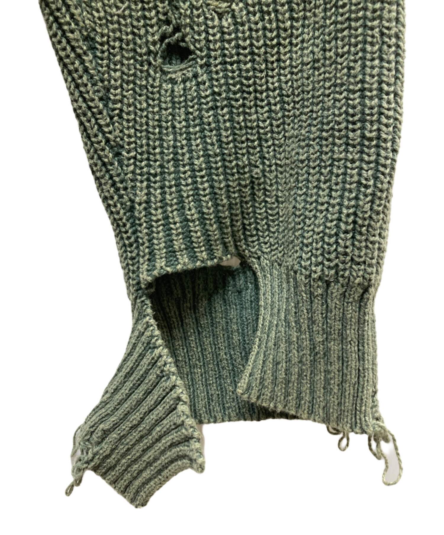 中古・古着通販】MIHARA YASUHIRO (ミハラヤスヒロ) bleached knit